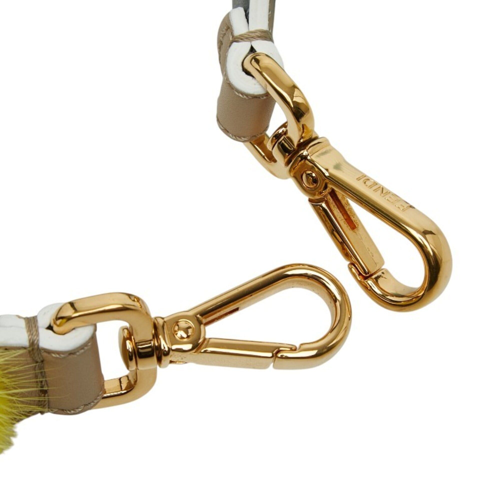 Fendi Fendi Strap You Shoulder Strap, Multicolor Leather Fur, Women's FENDI Size ONE SIZE - 5 Thumbnail