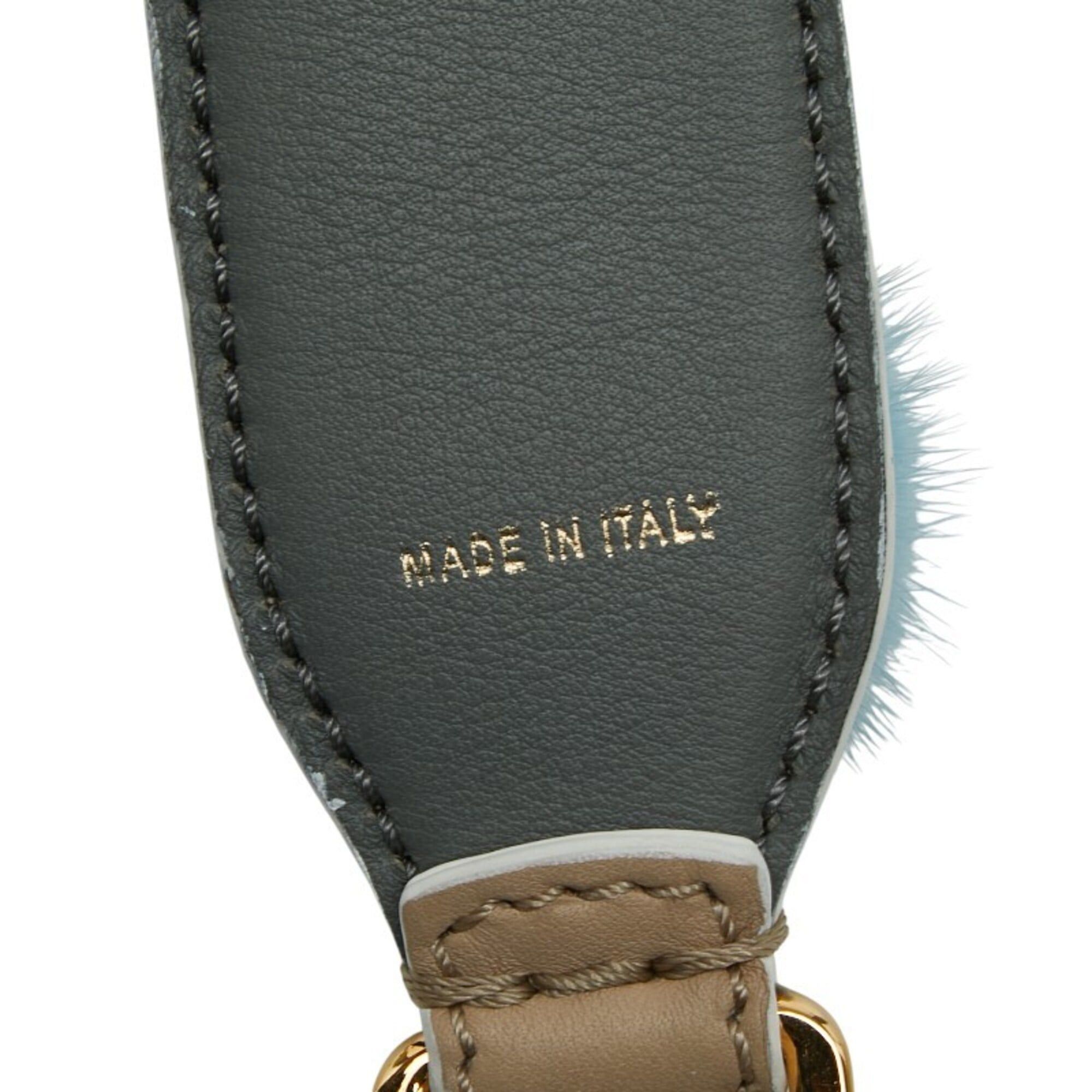 Fendi Fendi Strap You Shoulder Strap, Multicolor Leather Fur, Women's FENDI Size ONE SIZE - 7 Thumbnail
