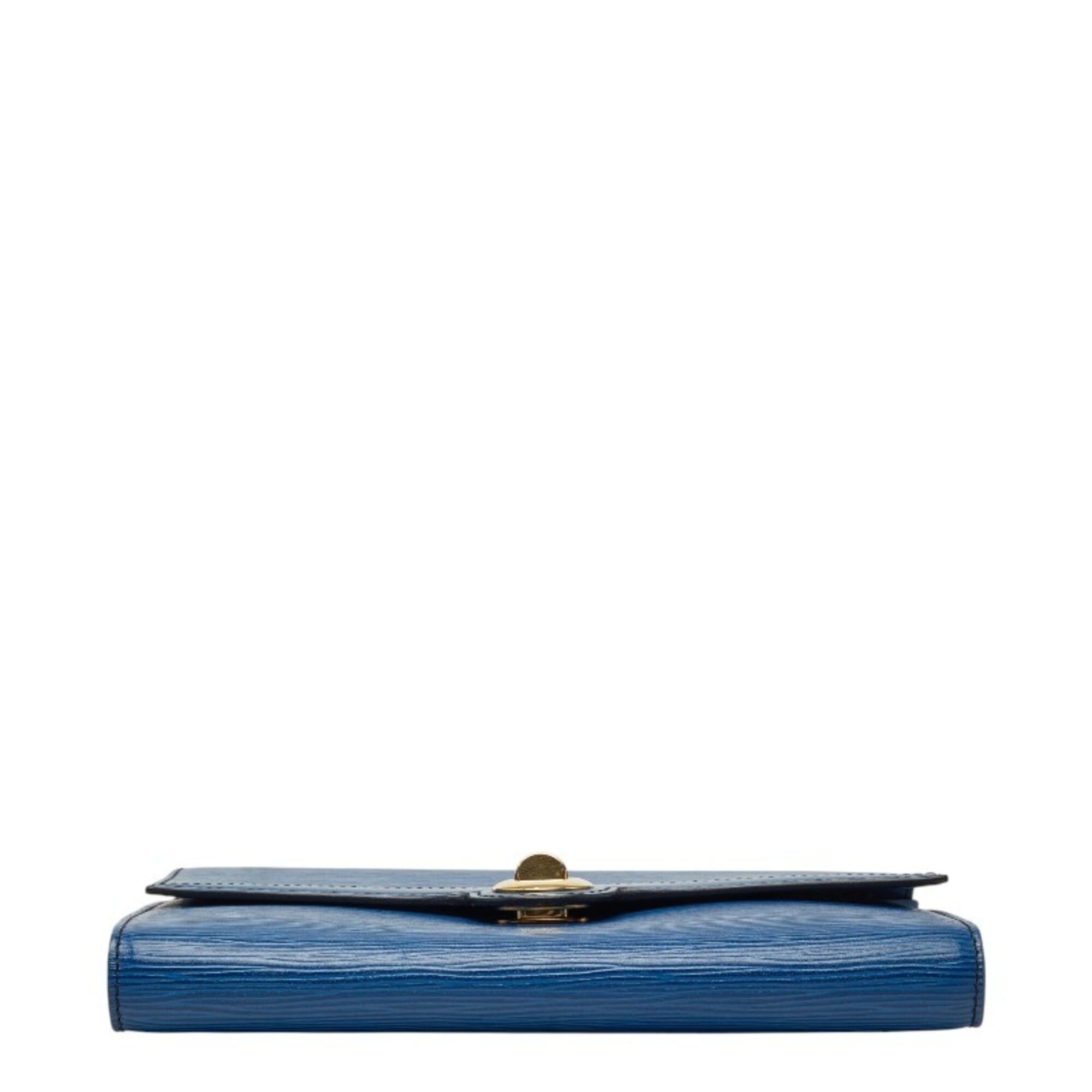Louis Vuitton Louis Vuitton Epi Pochette Arche Shoulder Bag M52575 Toledo Blue Leather Women's LOUIS VUITTON Size ONE SIZE - 3 Thumbnail