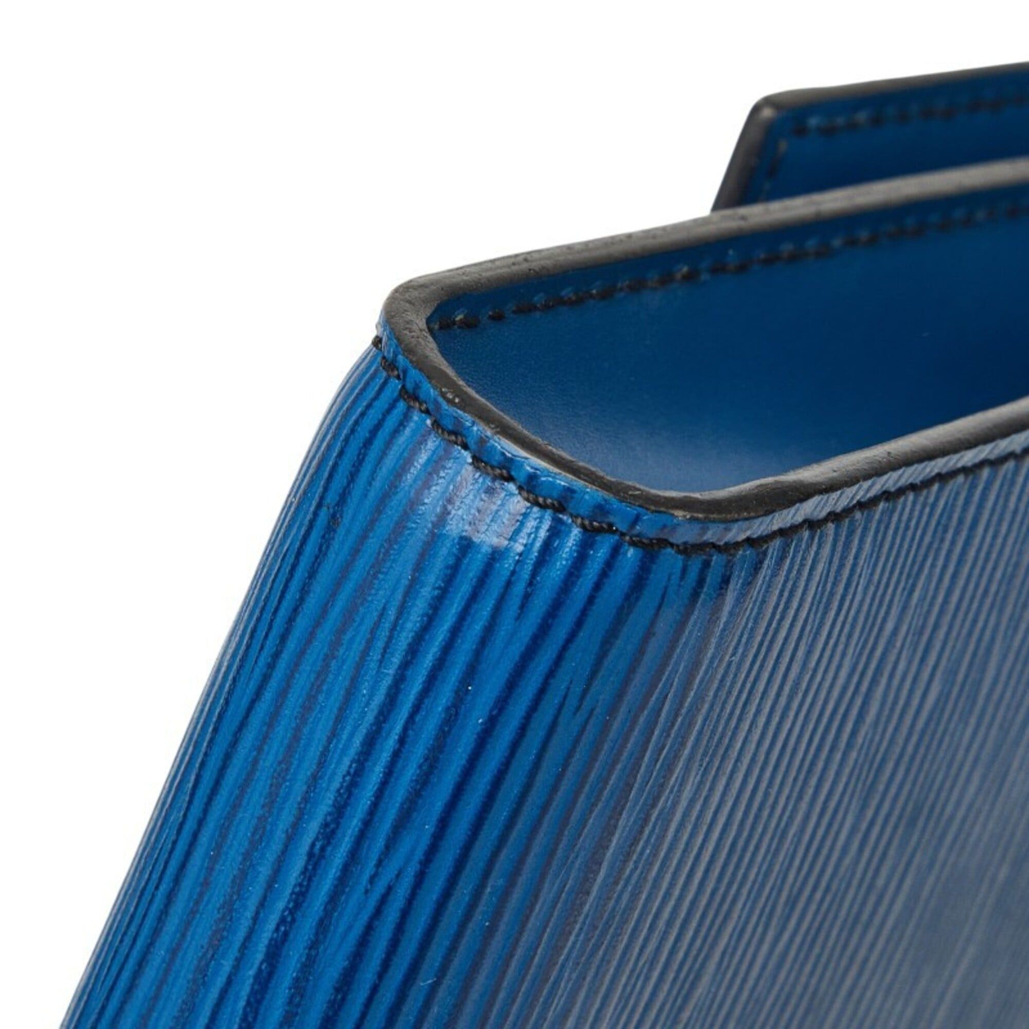 Louis Vuitton Louis Vuitton Epi Pochette Arche Shoulder Bag M52575 Toledo Blue Leather Women's LOUIS VUITTON Size ONE SIZE - 4 Thumbnail