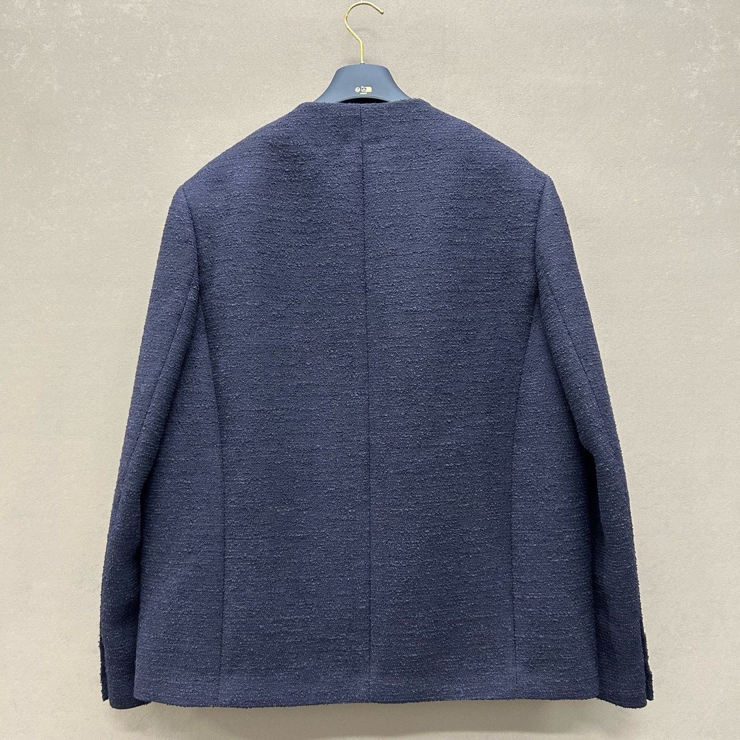 Louis Vuitton Louis Vuitton Tweed Collarless Jacket Size 52 Size US L / EU 52-54 / 3 - 3 Thumbnail