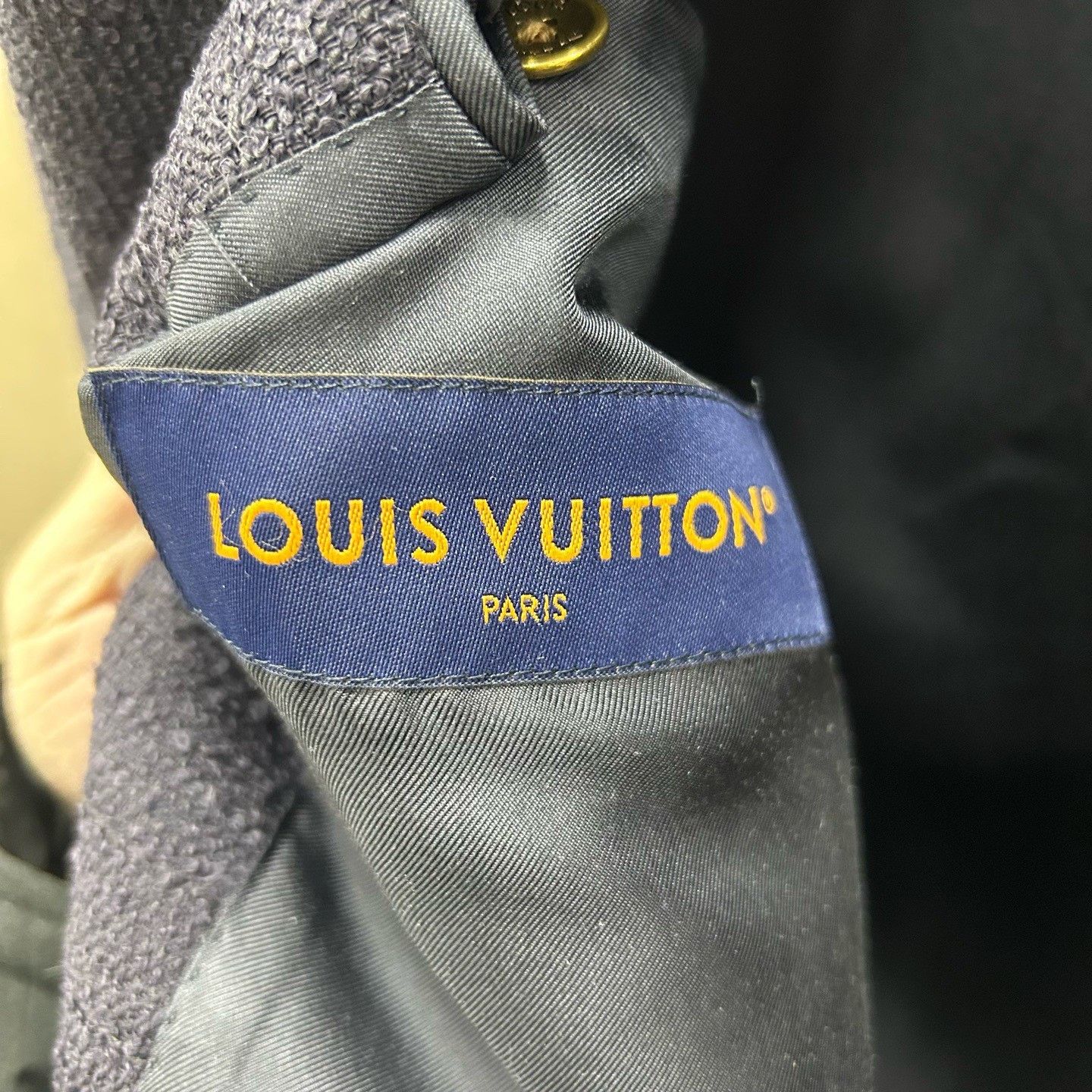 Louis Vuitton Louis Vuitton Tweed Collarless Jacket Size 52 Size US L / EU 52-54 / 3 - 5 Thumbnail