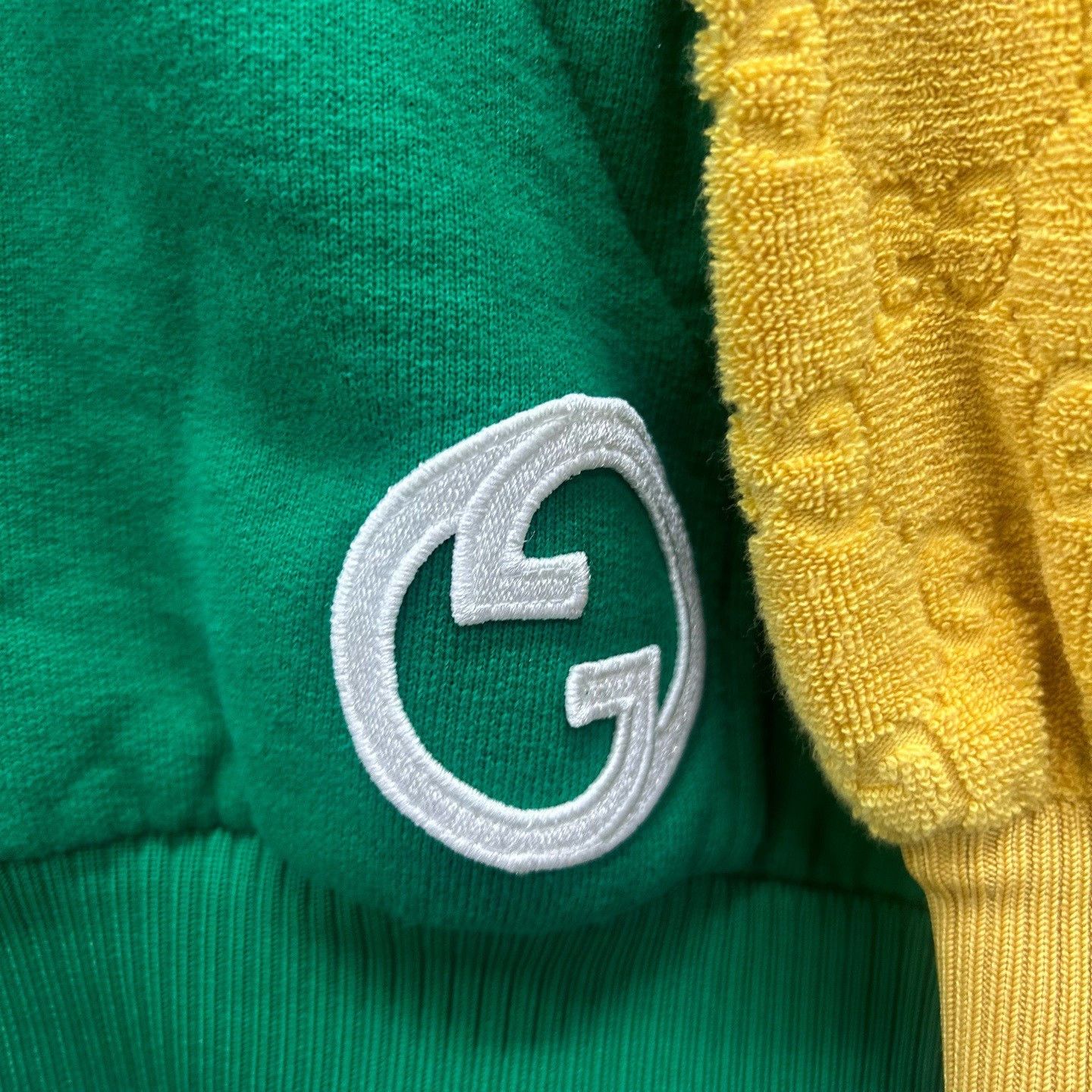 Gucci Gucci Colorblock Terry Zip-Up Jacket Size M Size US M / EU 48-50 / 2 - 4 Thumbnail