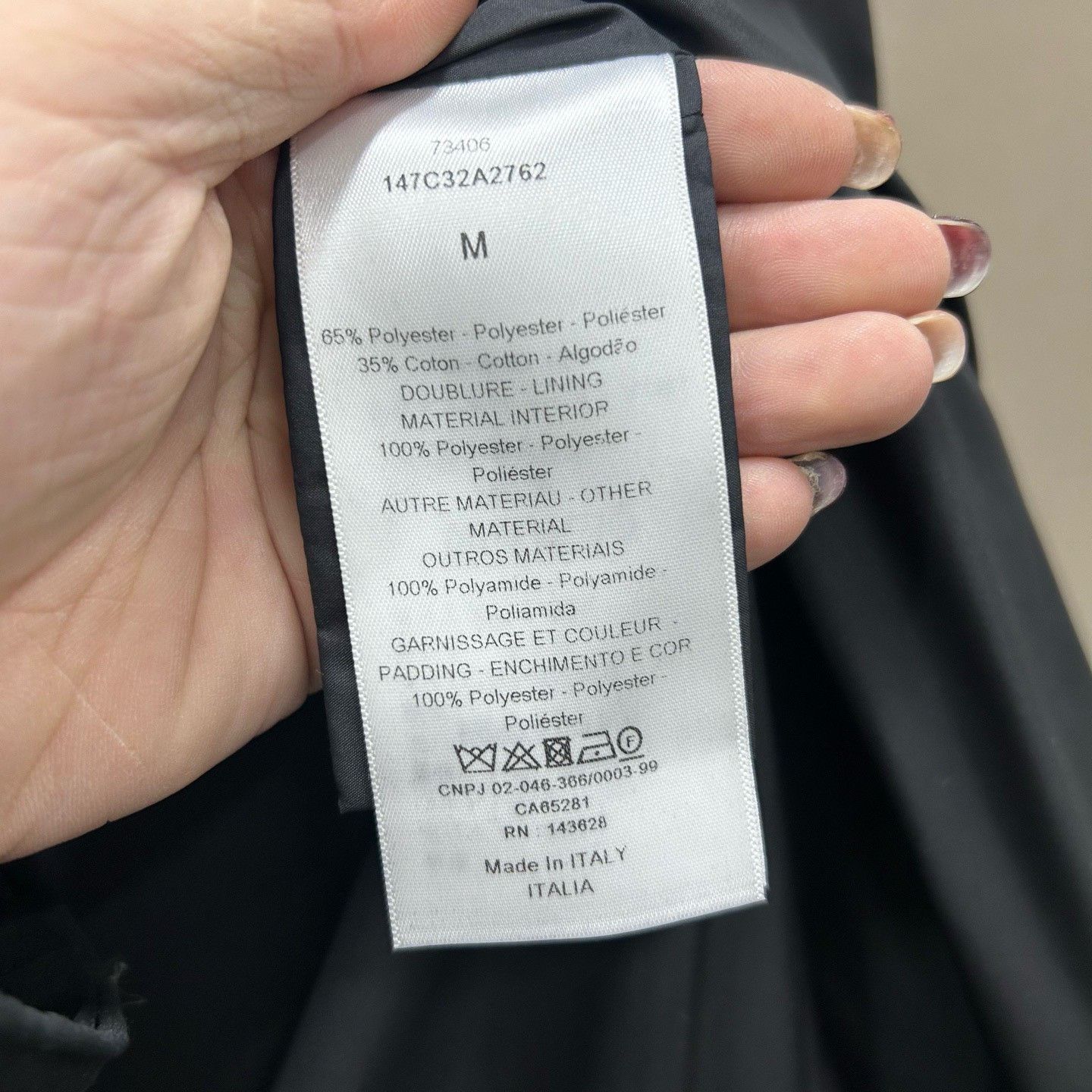 Dior Dior Oblique Pattern Down Vest Size M Size US M / EU 48-50 / 2 - 5 Thumbnail