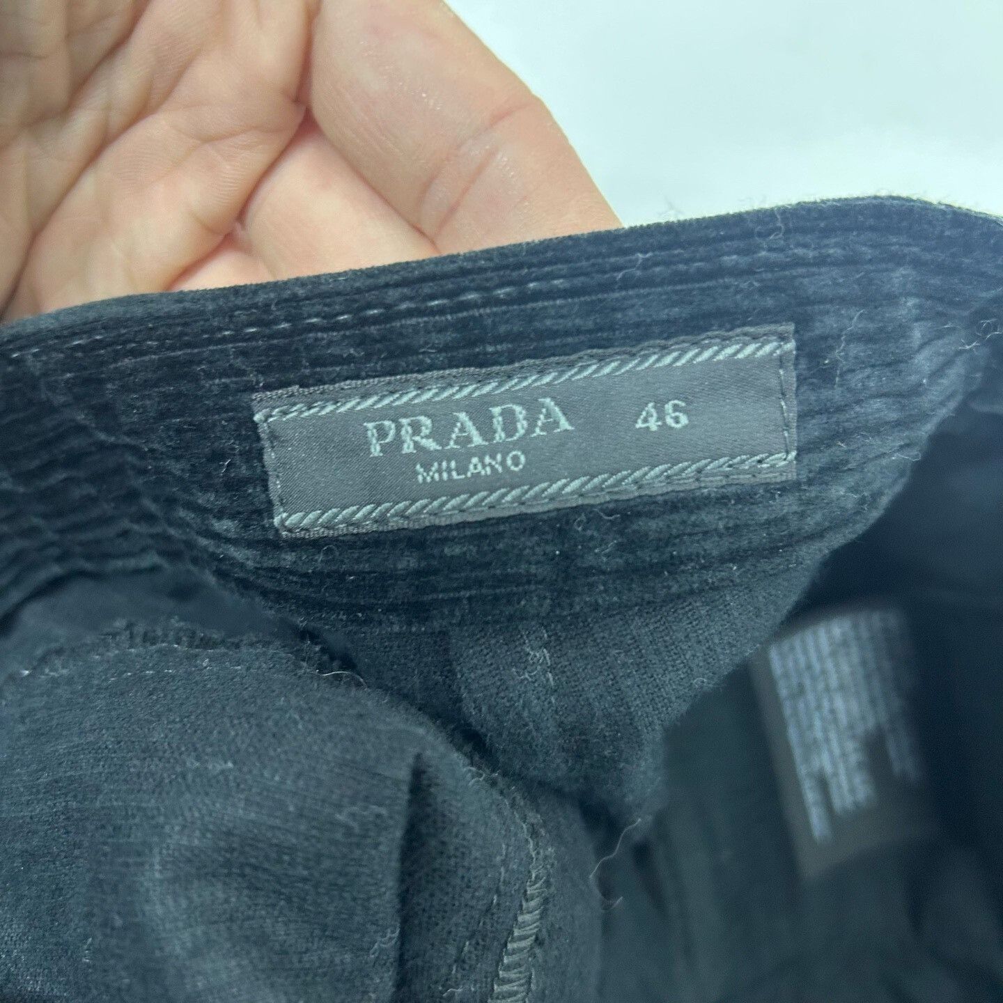Prada Prada Corduroy Casual Pants Size 30 Size US 30 / EU 46 - 5 Thumbnail