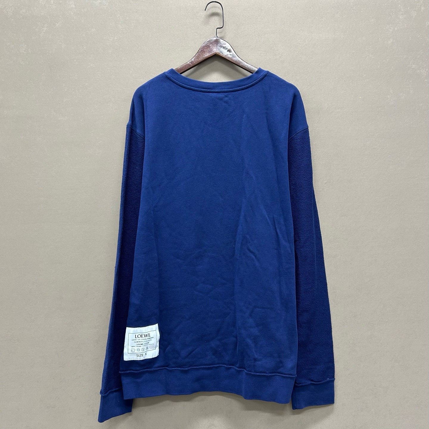 Loewe Loewe Skull Cotton Sweatshirt Size L Size US L / EU 52-54 / 3 - 3 Thumbnail