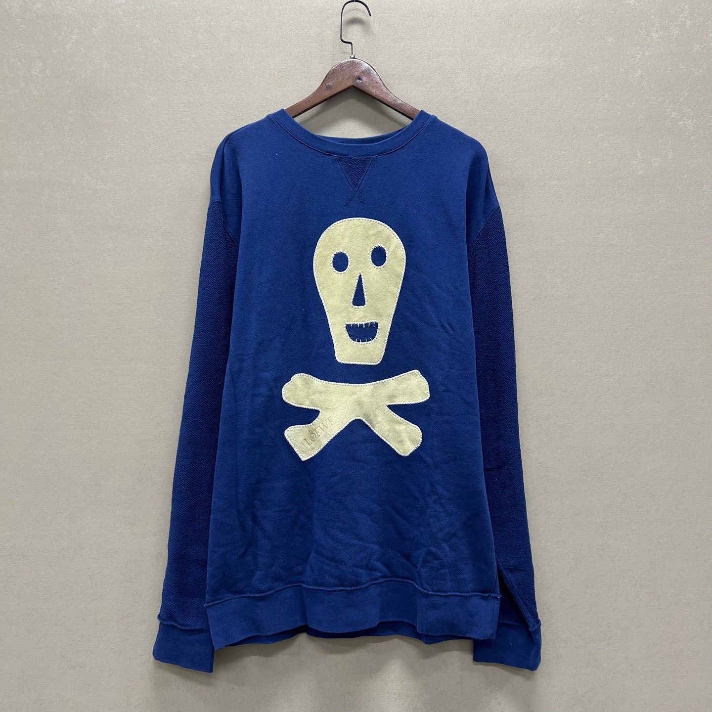 Loewe Loewe Skull Cotton Sweatshirt Size L Size US L / EU 52-54 / 3 - 2 Thumbnail