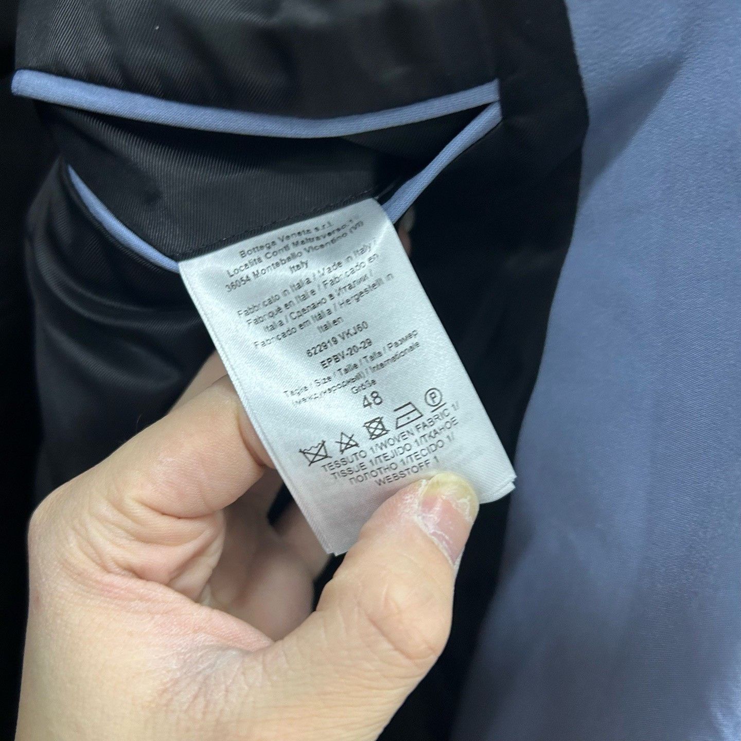 Bottega Veneta Bottega Veneta Spring 2020 Blue Blazer Size 38R Size 38R - 5 Thumbnail