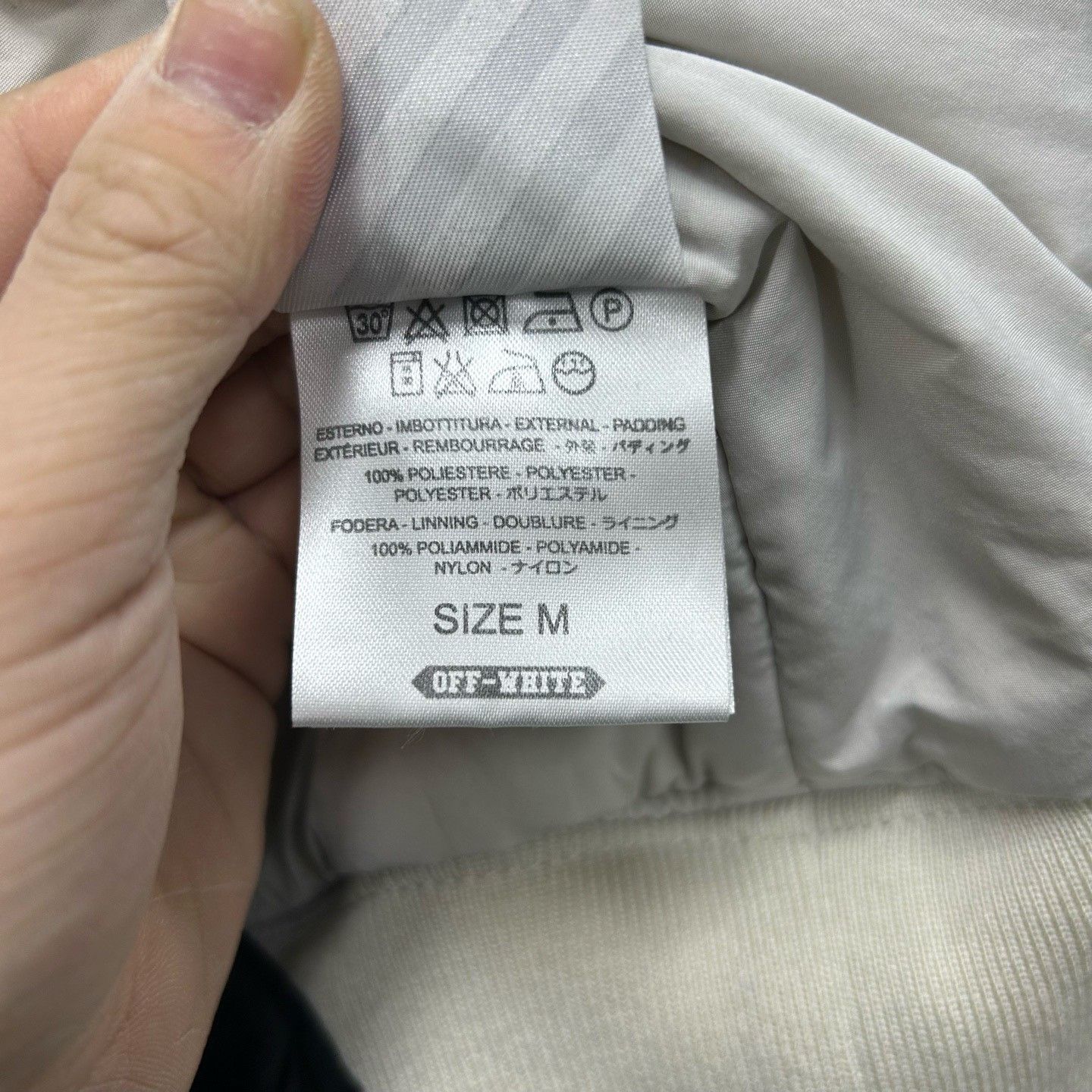 Off-White Off-White Paint Splatter Bomber Jacket Size M Size US M / EU 48-50 / 2 - 4 Thumbnail