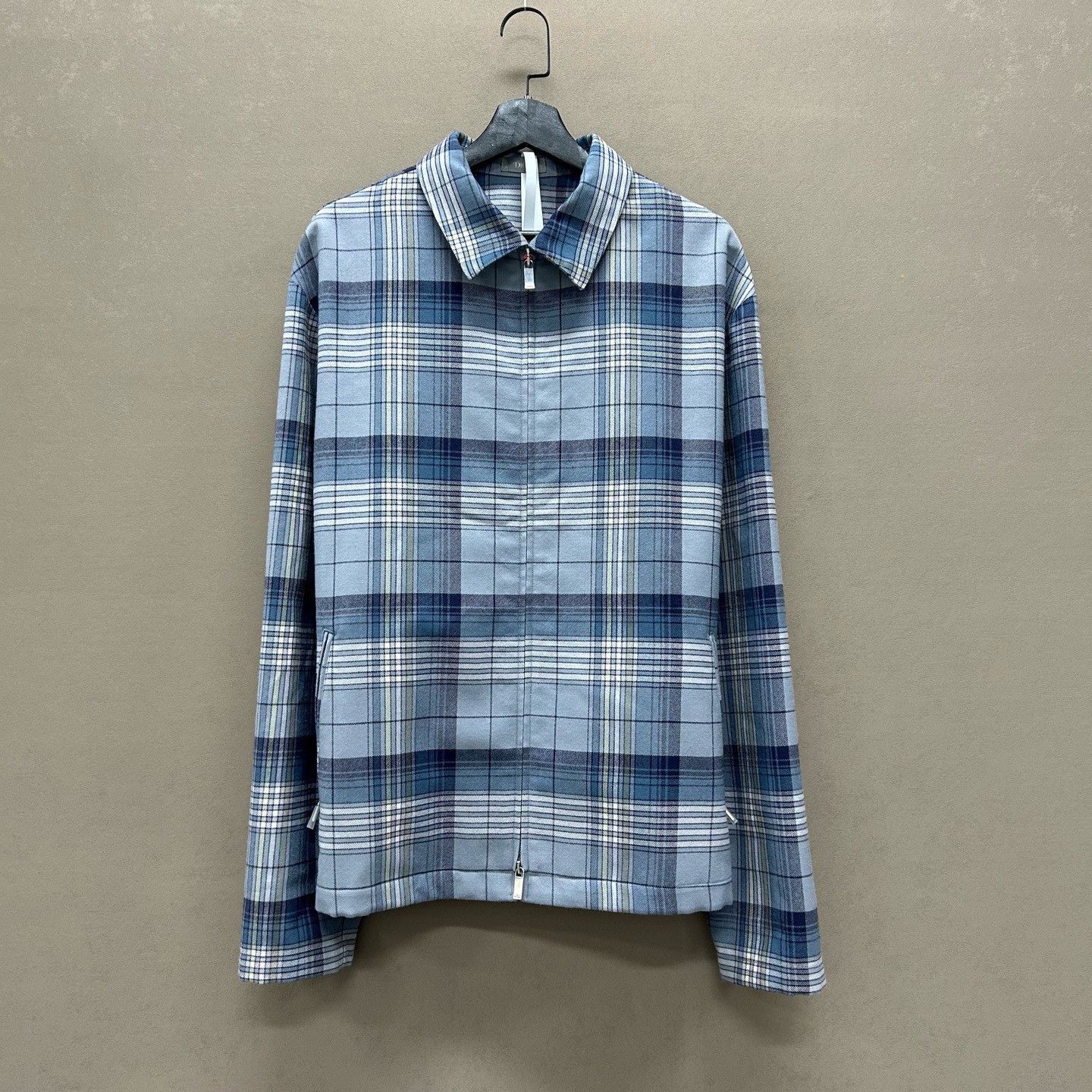 Dior Dior Plaid Wool Jacket Size M Size US M / EU 48-50 / 2 - 2 Thumbnail