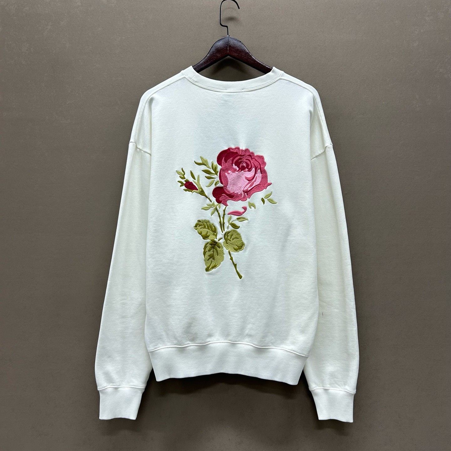 Dior Dior Rose Embroidery Sweatshirt Size S Size US S / EU 44-46 / 1 - 3 Thumbnail