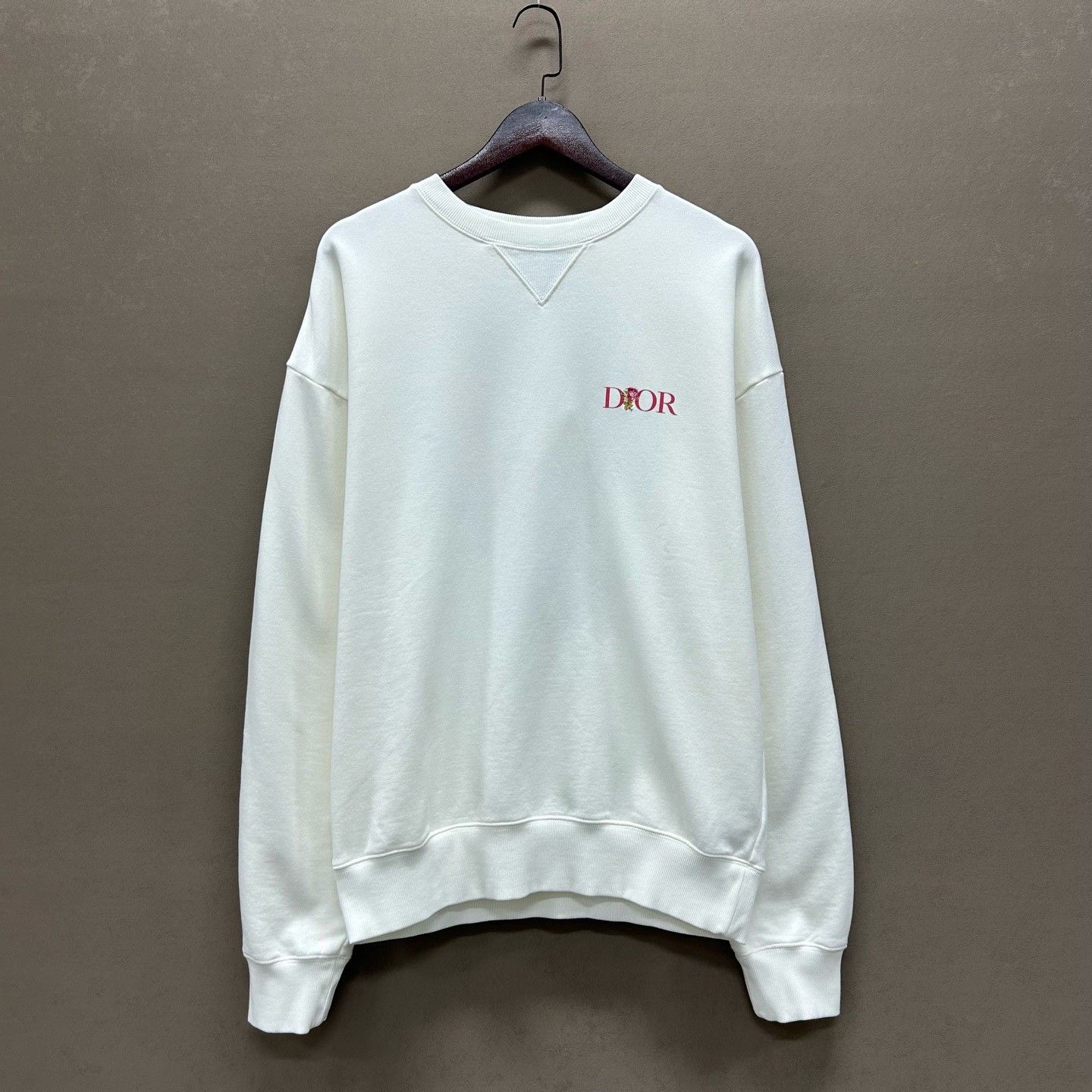 Dior Dior Rose Embroidery Sweatshirt Size S Size US S / EU 44-46 / 1 - 2 Thumbnail