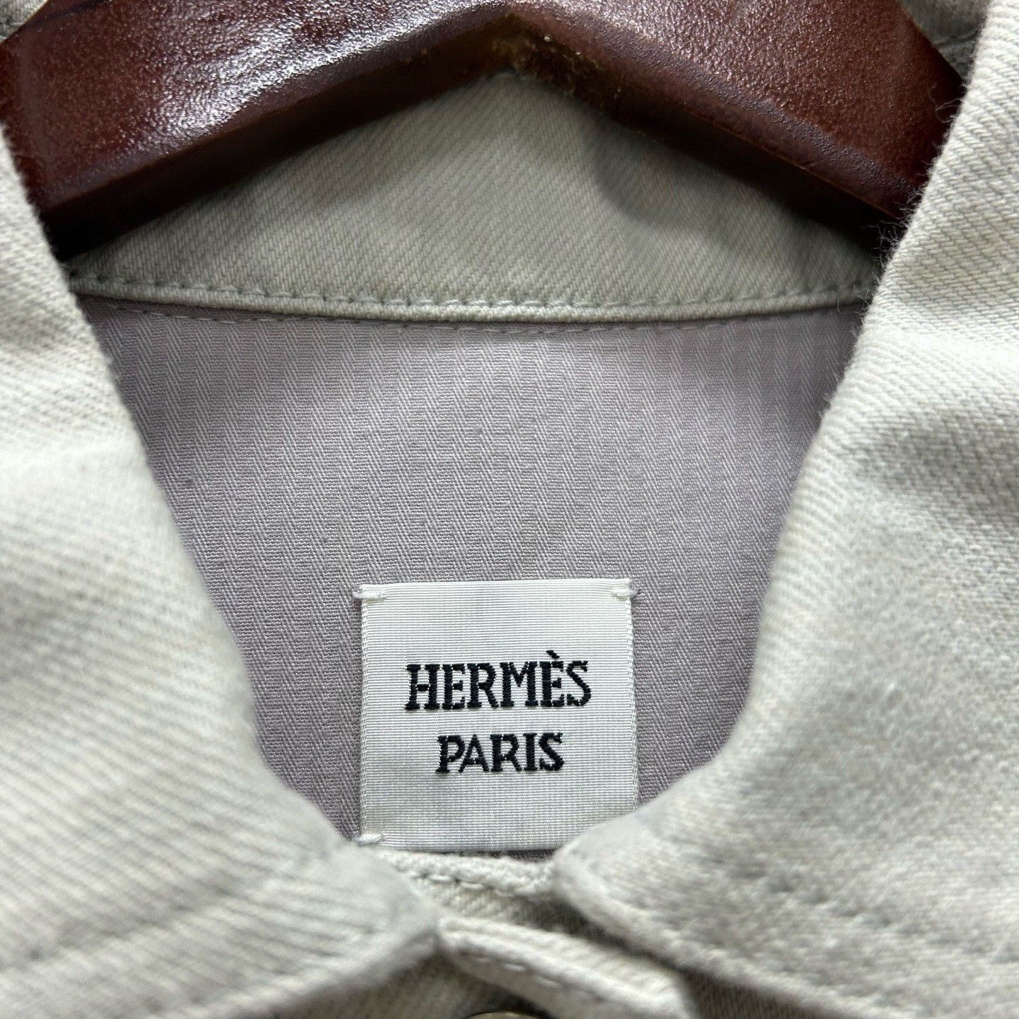 Hermes Hermes White Denim Jacket Size 36 Size XS / US 0-2 / IT 36-38 - 5 Thumbnail