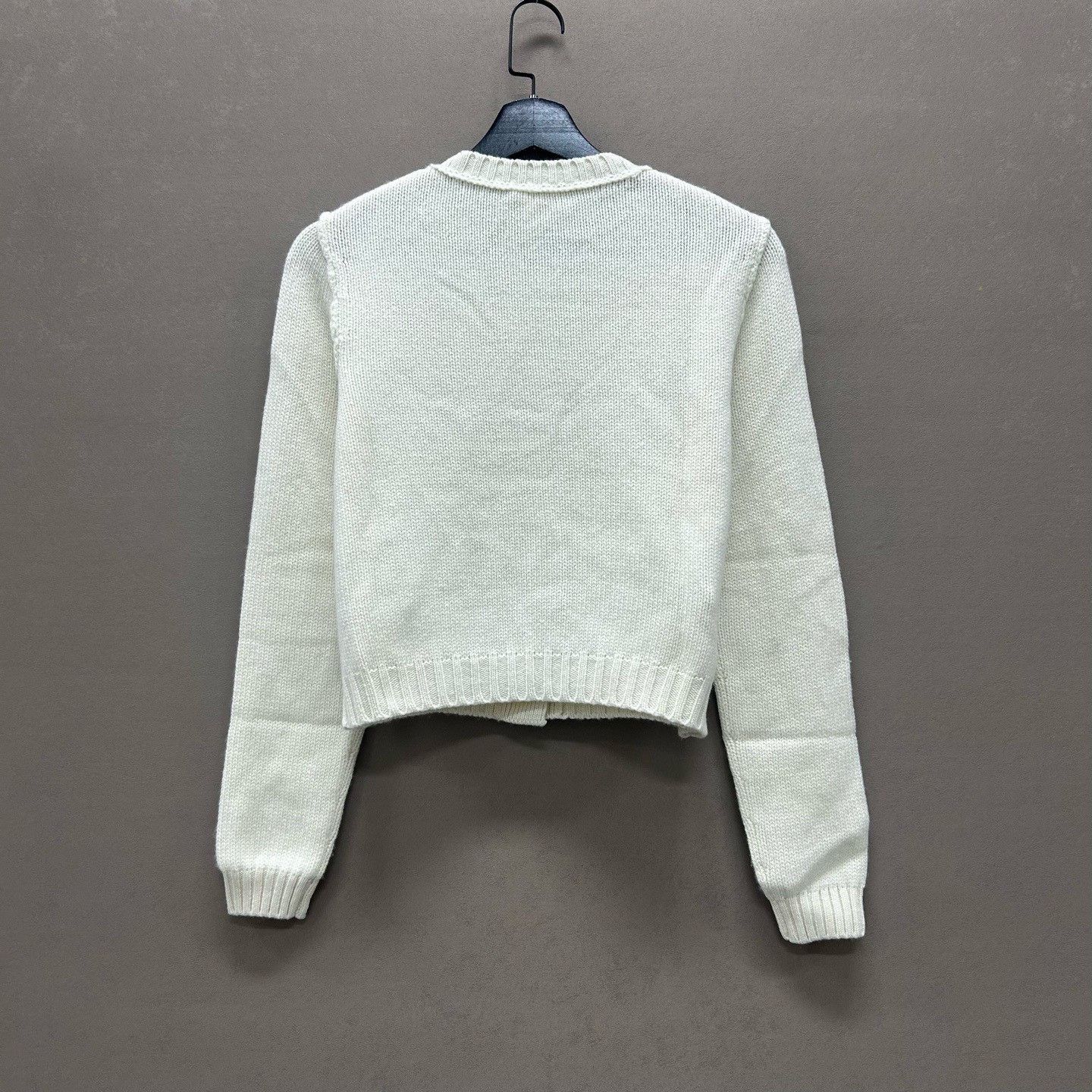 Miu Miu Miu Miu Rhinestone Button Cardigan Size 38 Size XS / US 0-2 / IT 36-38 - 3 Thumbnail