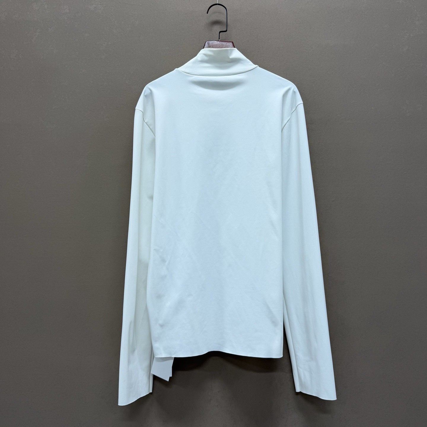 Prada Prada Triangle Logo Mock Neck Long Sleeve Top Size L Size US L / EU 52-54 / 3 - 3 Thumbnail
