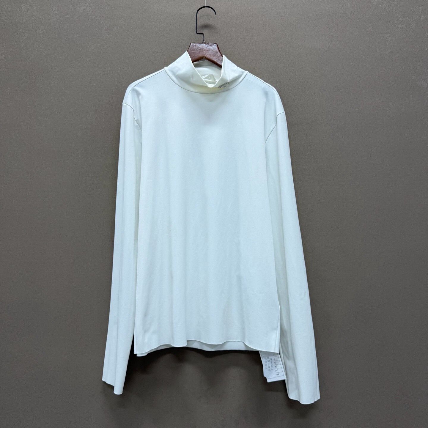 Prada Prada Triangle Logo Mock Neck Long Sleeve Top Size L Size US L / EU 52-54 / 3 - 2 Thumbnail