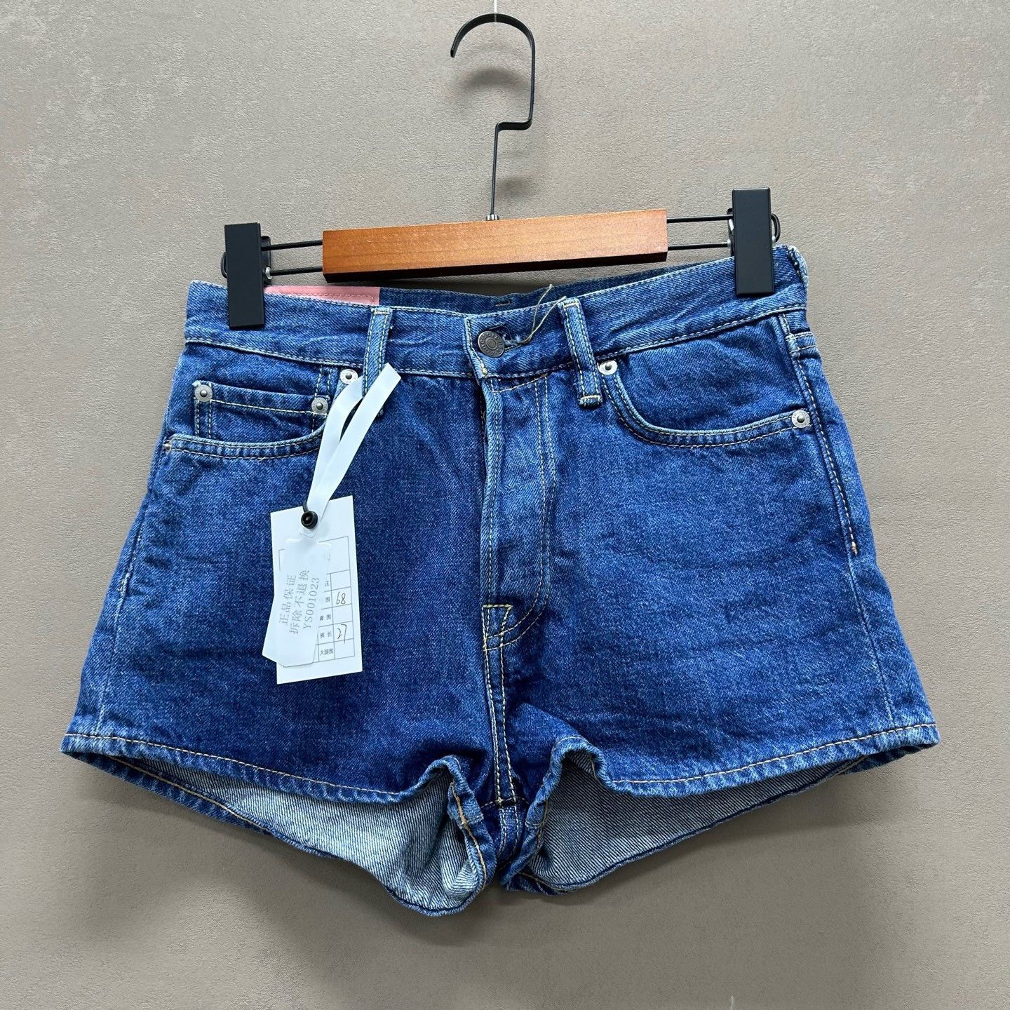 Acne Studios Acne Studios Blå Konst Denim Shorts Size 25 Size 25" / US 0 / IT 36 - 2 Thumbnail