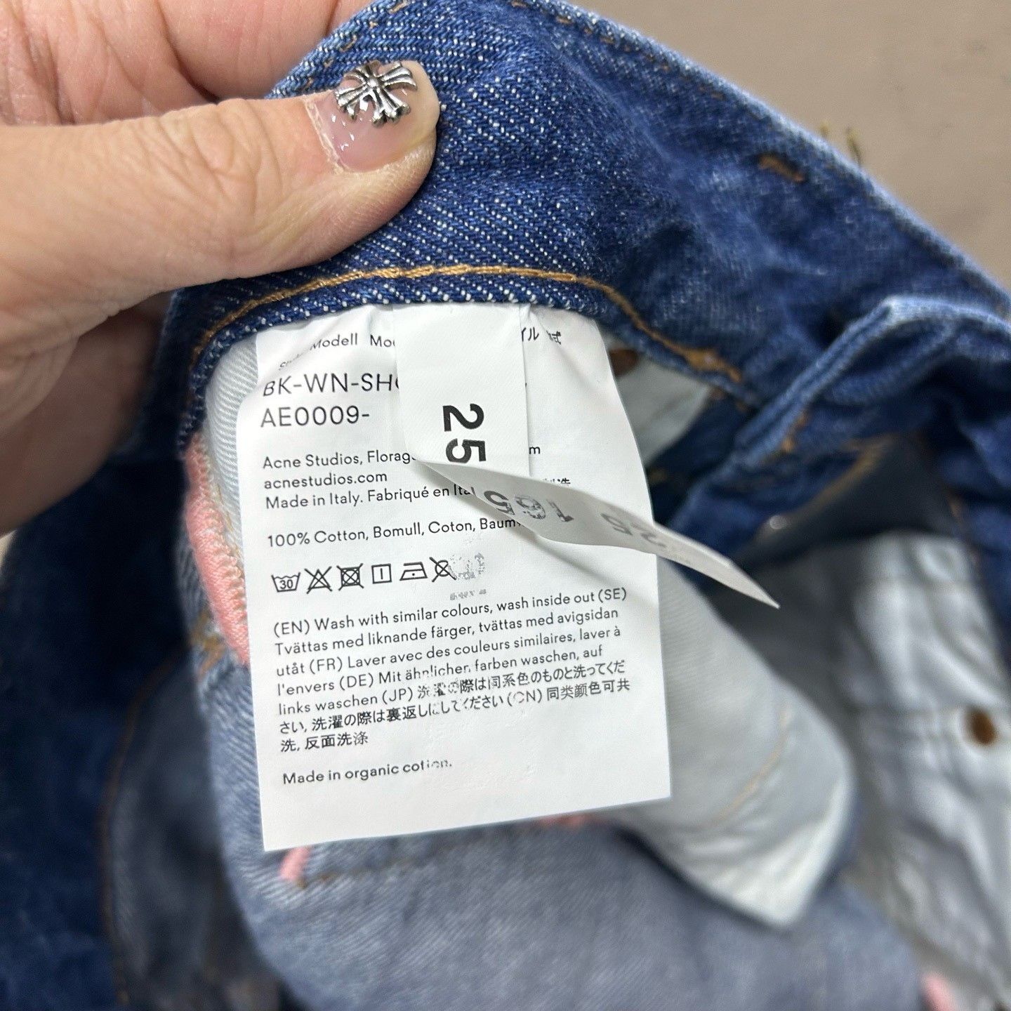 Acne Studios Acne Studios Blå Konst Denim Shorts Size 25 Size 25" / US 0 / IT 36 - 4 Thumbnail