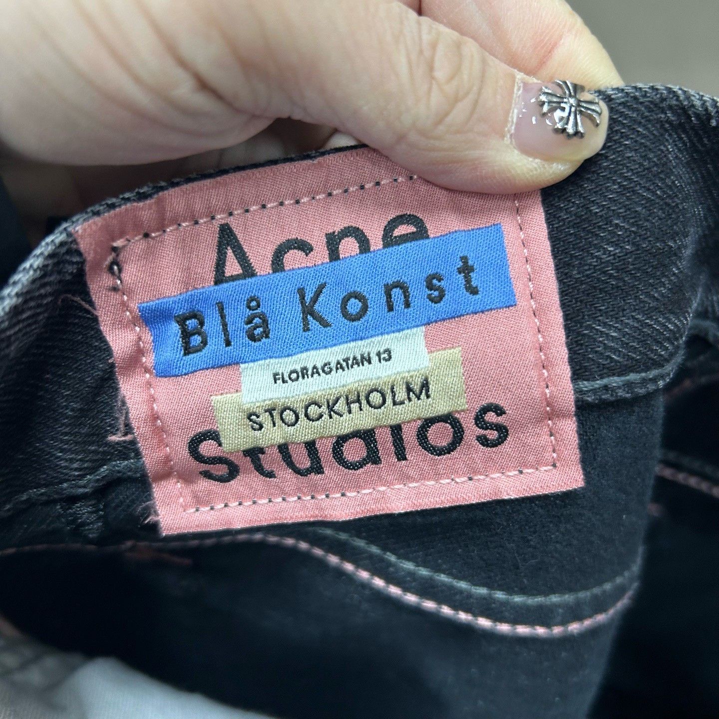 Acne Studios Acne Studios Blå Konst Black Jeans Size 26 Size 26" / US 2 / IT 38 - 4 Thumbnail