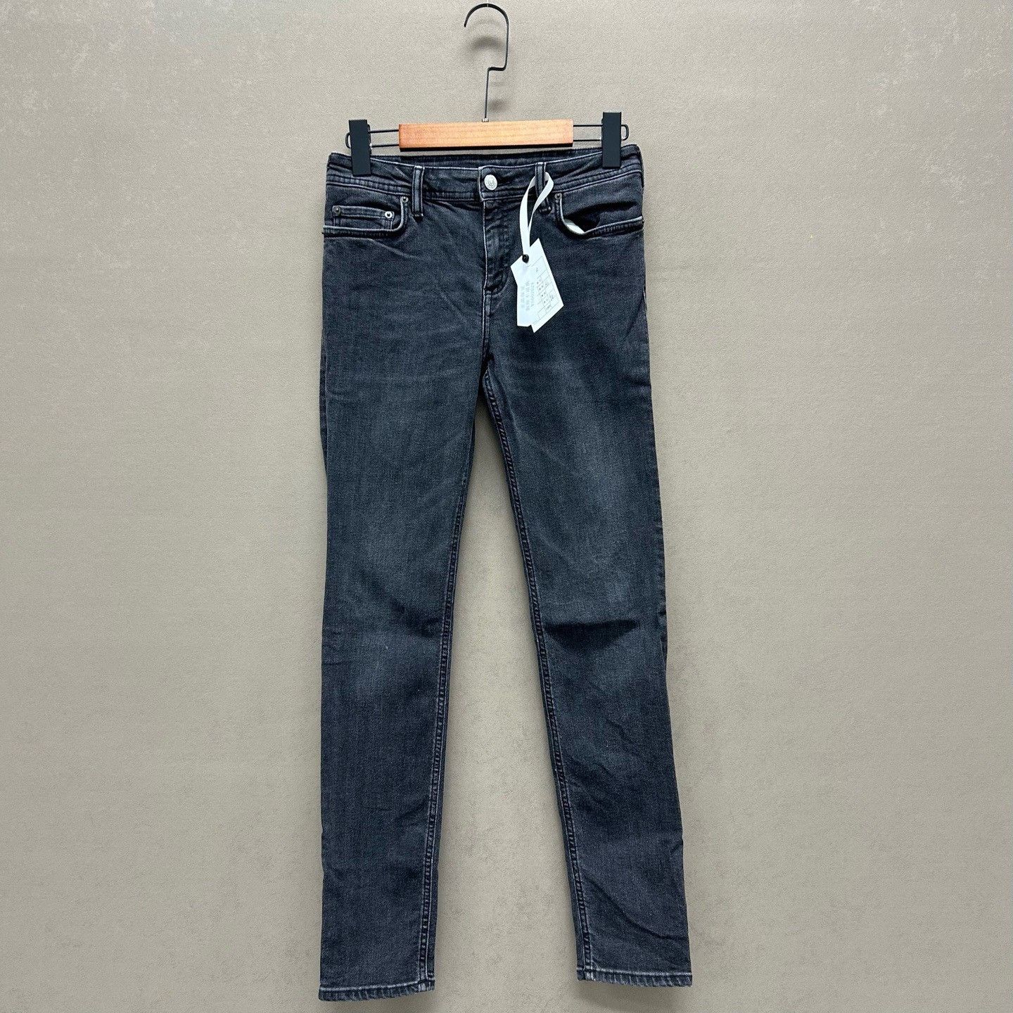 Acne Studios Acne Studios Blå Konst Black Denim Jeans Size 26 Size 26" / US 2 / IT 38 - 2 Thumbnail