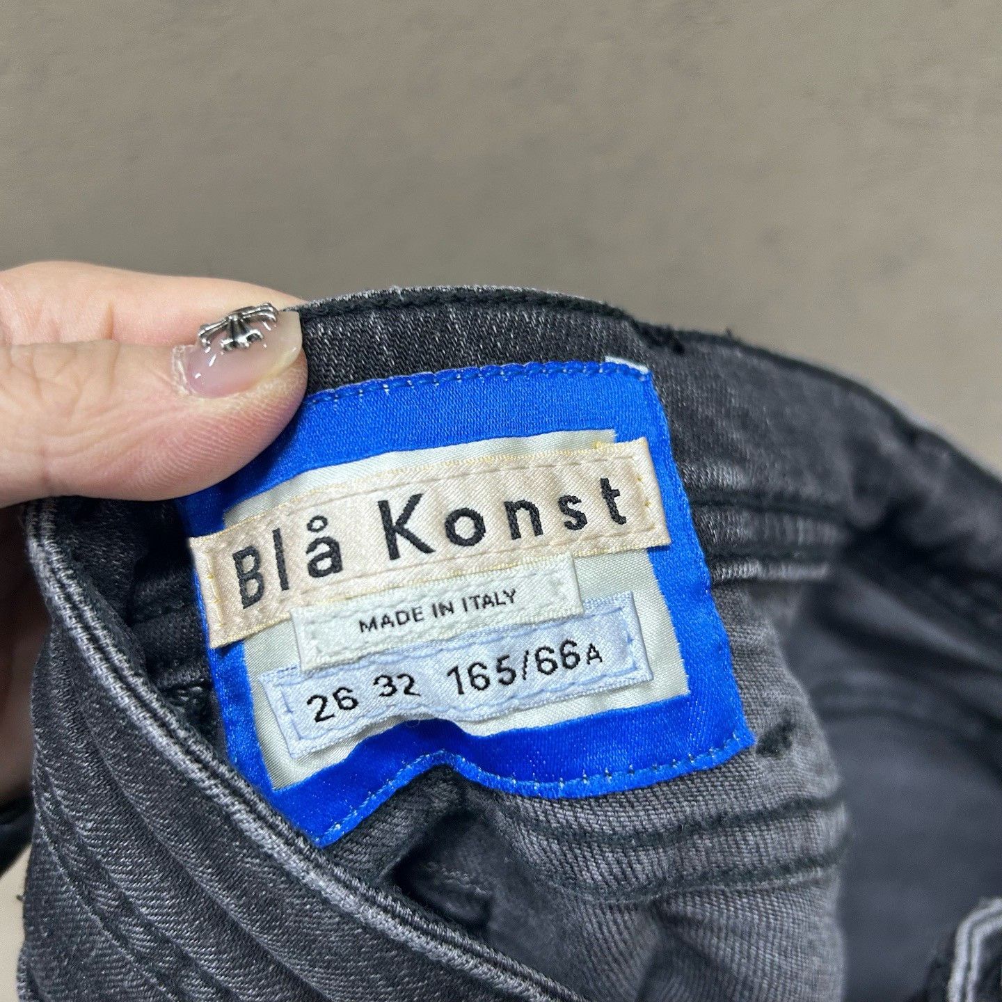 Acne Studios Acne Studios Blå Konst Black Denim Jeans Size 26 Size 26" / US 2 / IT 38 - 4 Thumbnail