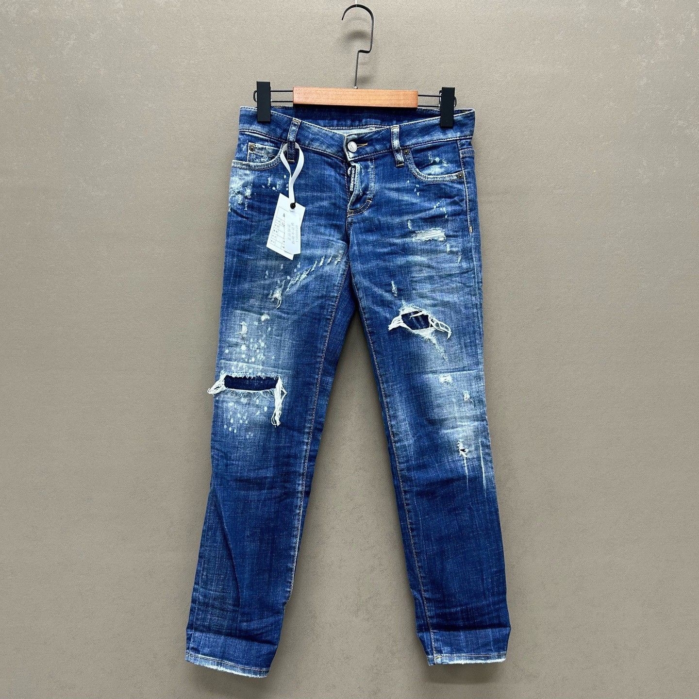 Dsquared2 Dsquared2 Distressed Denim Jeans Size 30 Size US 30 / EU 46 - 2 Thumbnail
