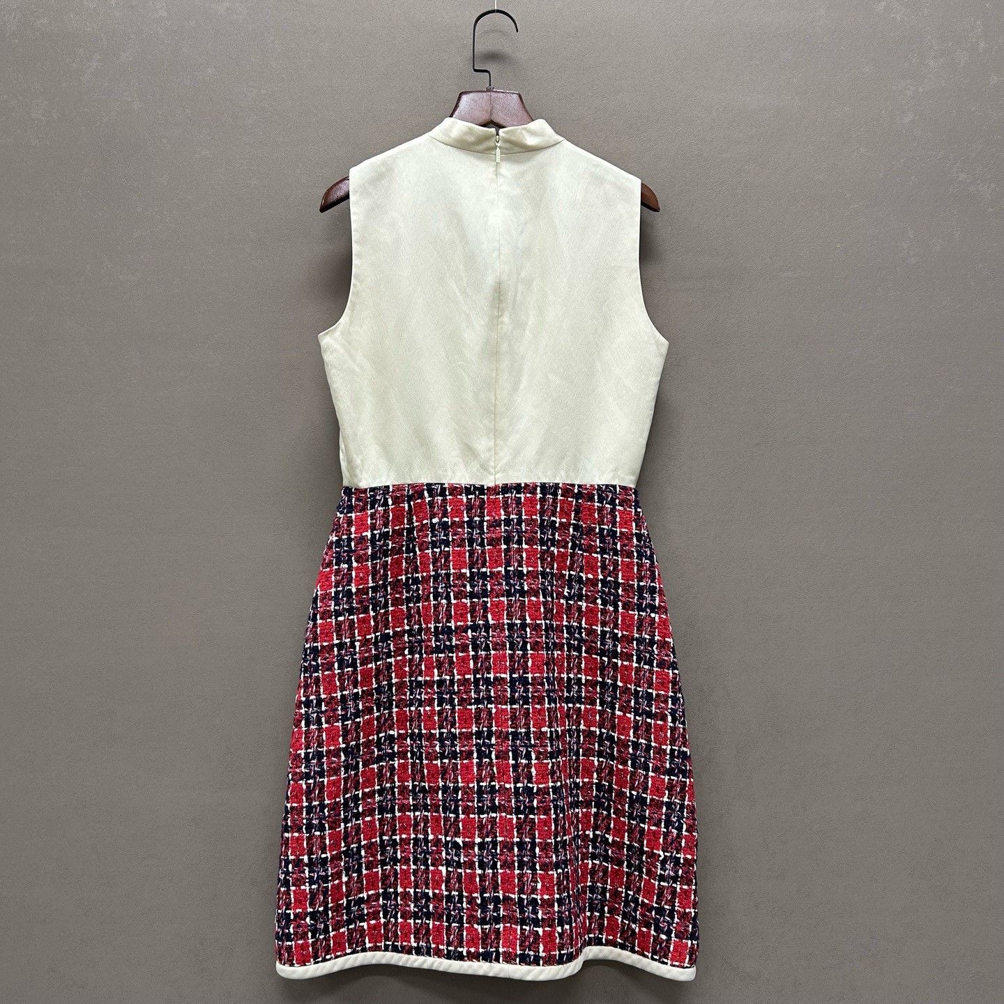 Gucci Gucci Plaid Bow Detail Sleeveless Dress Size 38 Size XS / US 0-2 / IT 36-38 - 3 Thumbnail