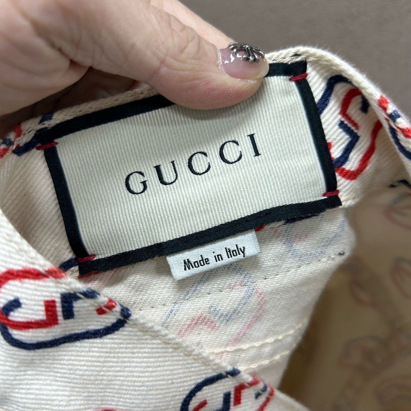 Gucci Gucci Monogram Denim Shorts Size 32 Size 29" - 4 Thumbnail