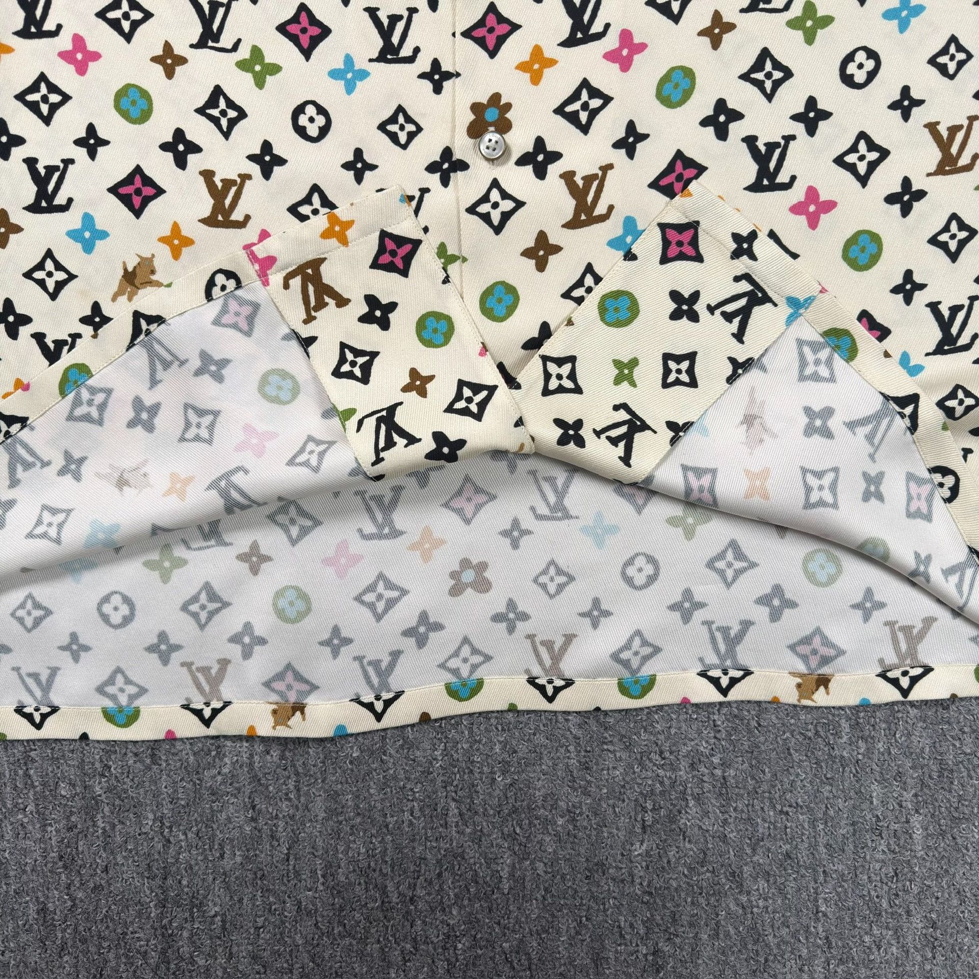 Louis Vuitton Louis Vuitton x Tyler Craggy Monogram Shirt XL Size US XL / EU 56 / 4 - 5 Thumbnail