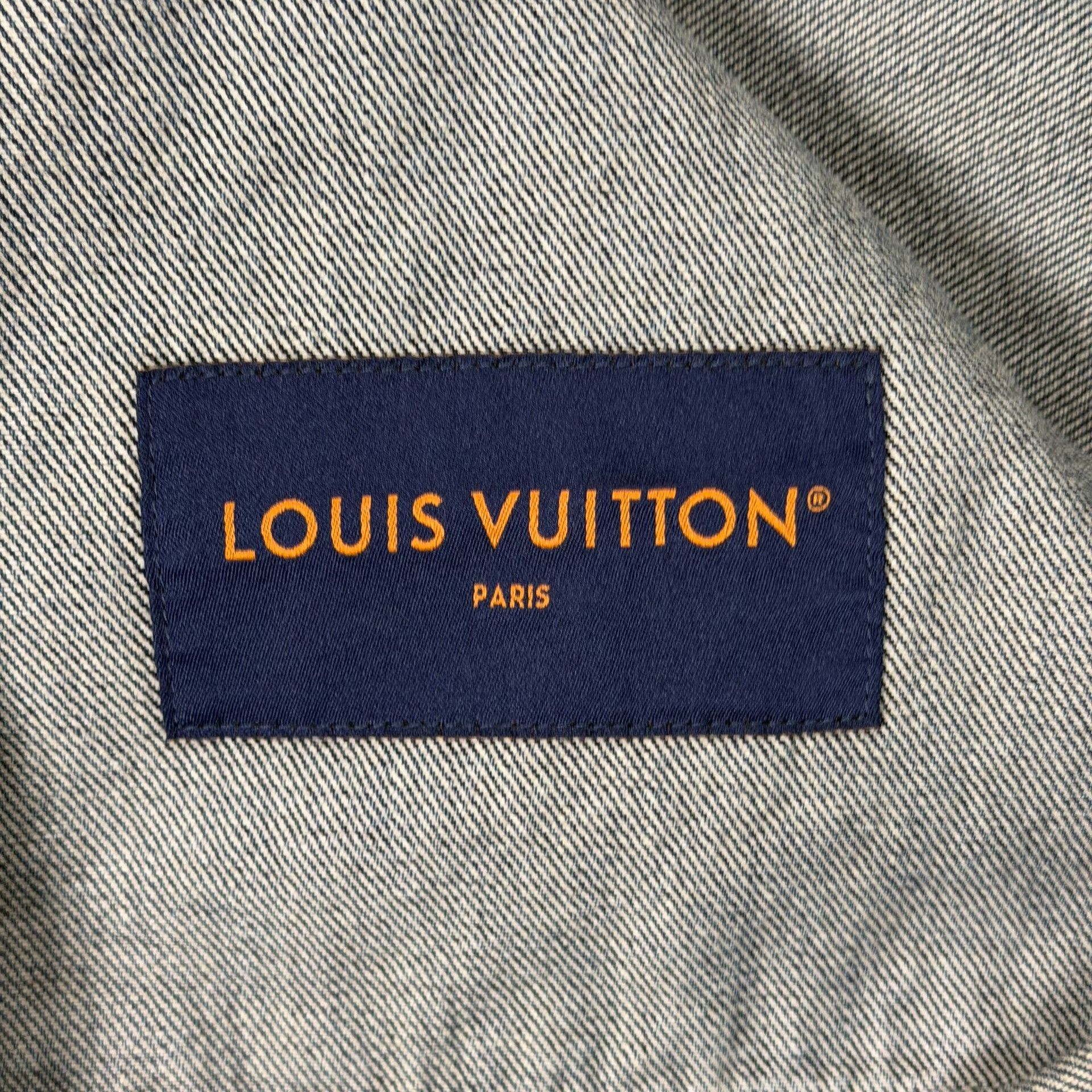 Louis Vuitton Louis Vuitton Monogram Denim Jacket EU 48 Size US M / EU 48-50 / 2 - 7 Thumbnail