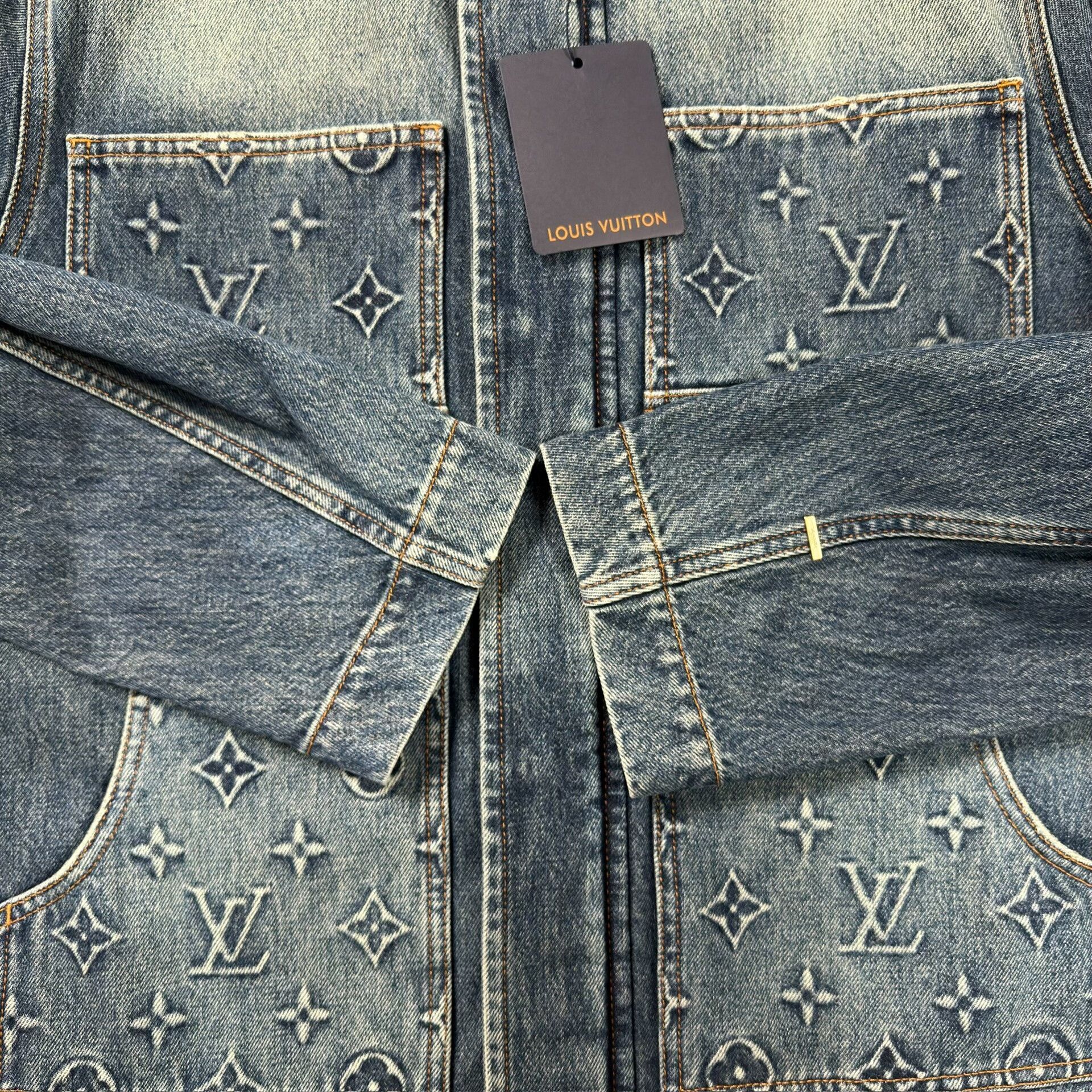 Louis Vuitton Louis Vuitton Monogram Denim Jacket EU 48 Size US M / EU 48-50 / 2 - 4 Thumbnail