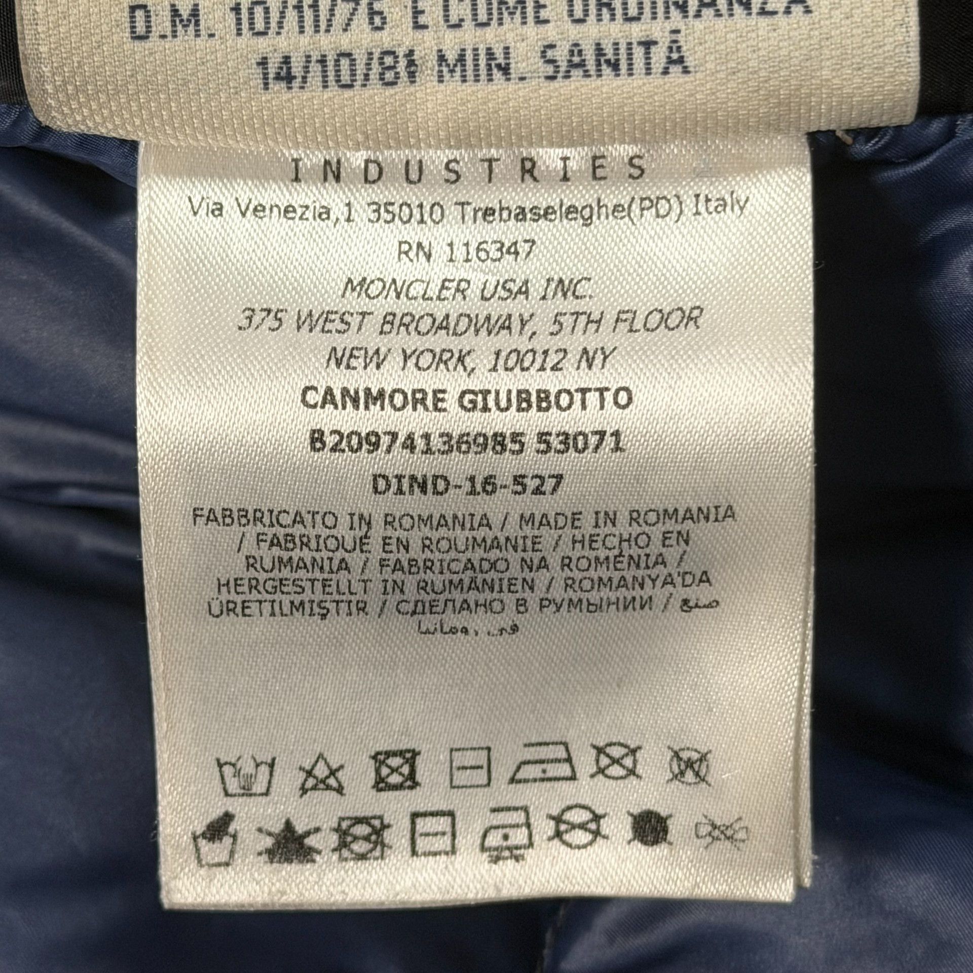 Moncler Moncler Grenoble Canmore Down Jacket Size 3 Size US L / EU 52-54 / 3 - 9 Thumbnail