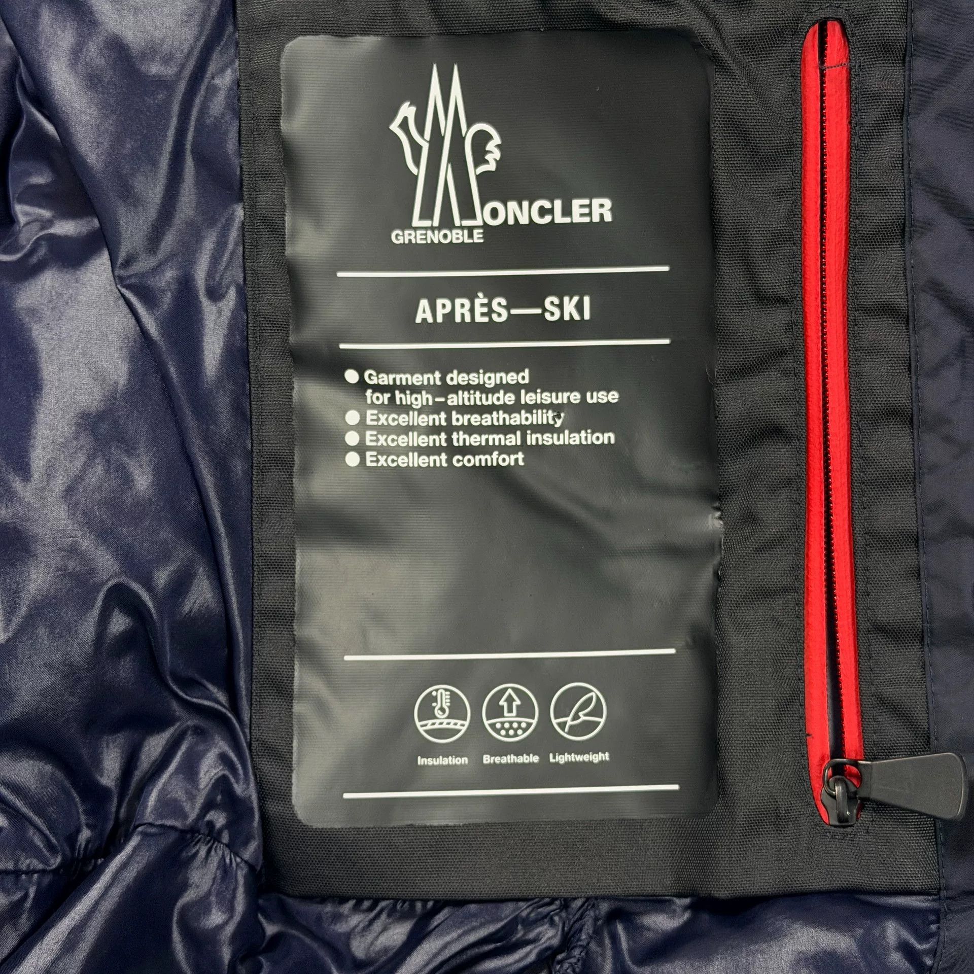 Moncler Moncler Grenoble Autrans Navy Down Jacket 2 Size US M / EU 48-50 / 2 - 8 Thumbnail
