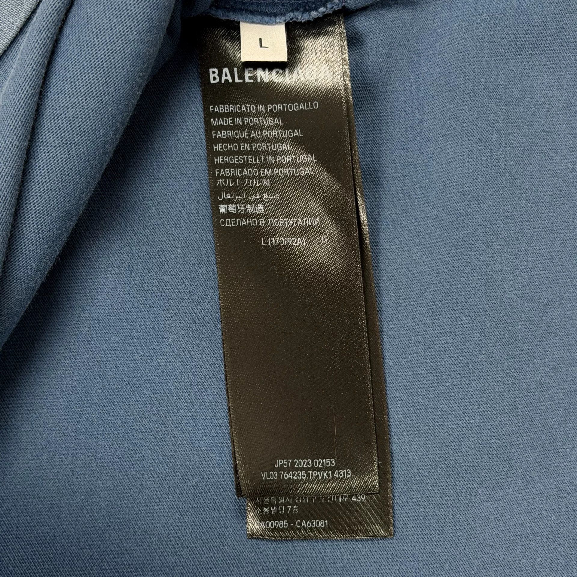 Balenciaga Balenciaga Gradient T-Shirt Size L Size US M / EU 48-50 / 2 - 7 Thumbnail