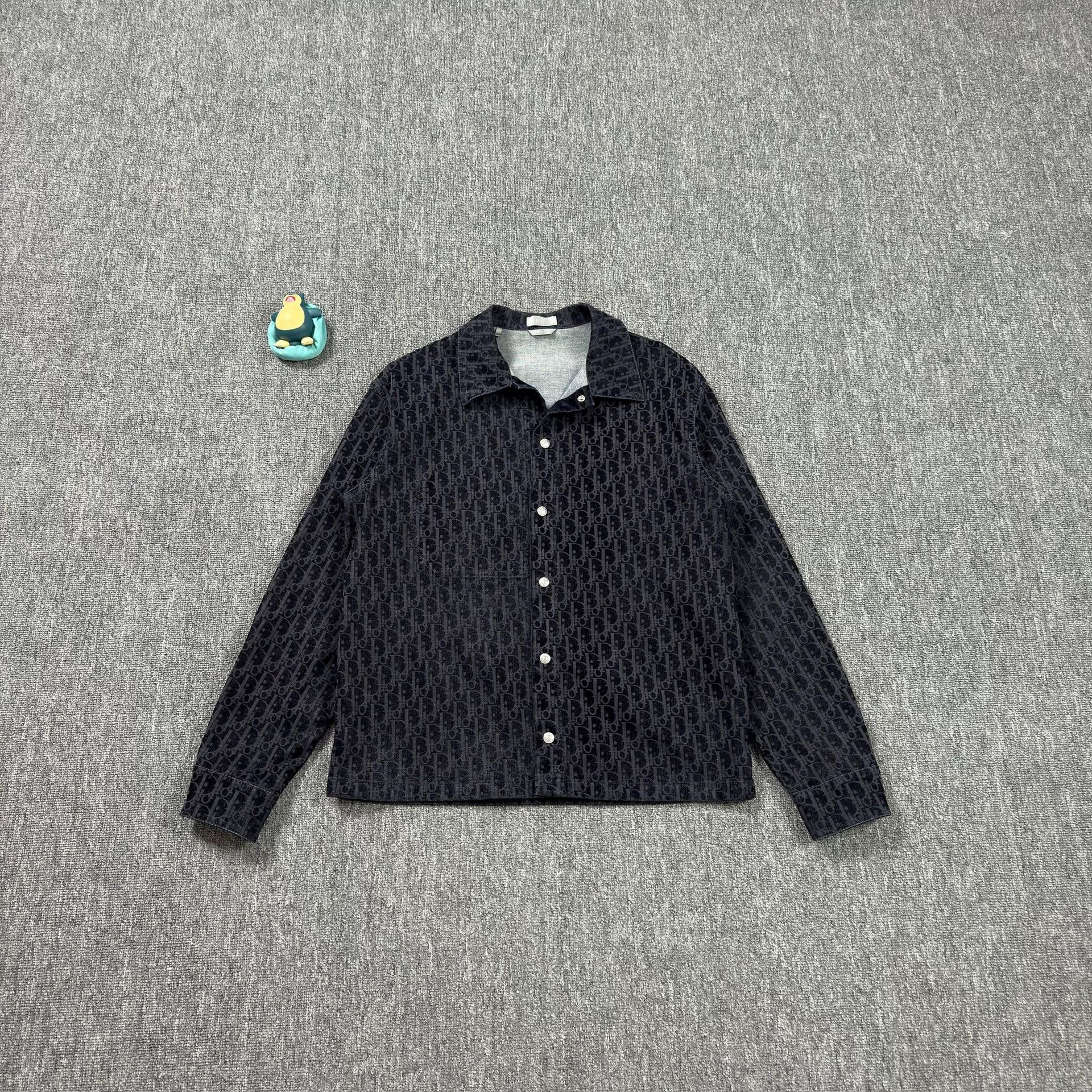Dior Dior Oblique Flocked Shirt Size S Size US S / EU 44-46 / 1 - 2 Thumbnail
