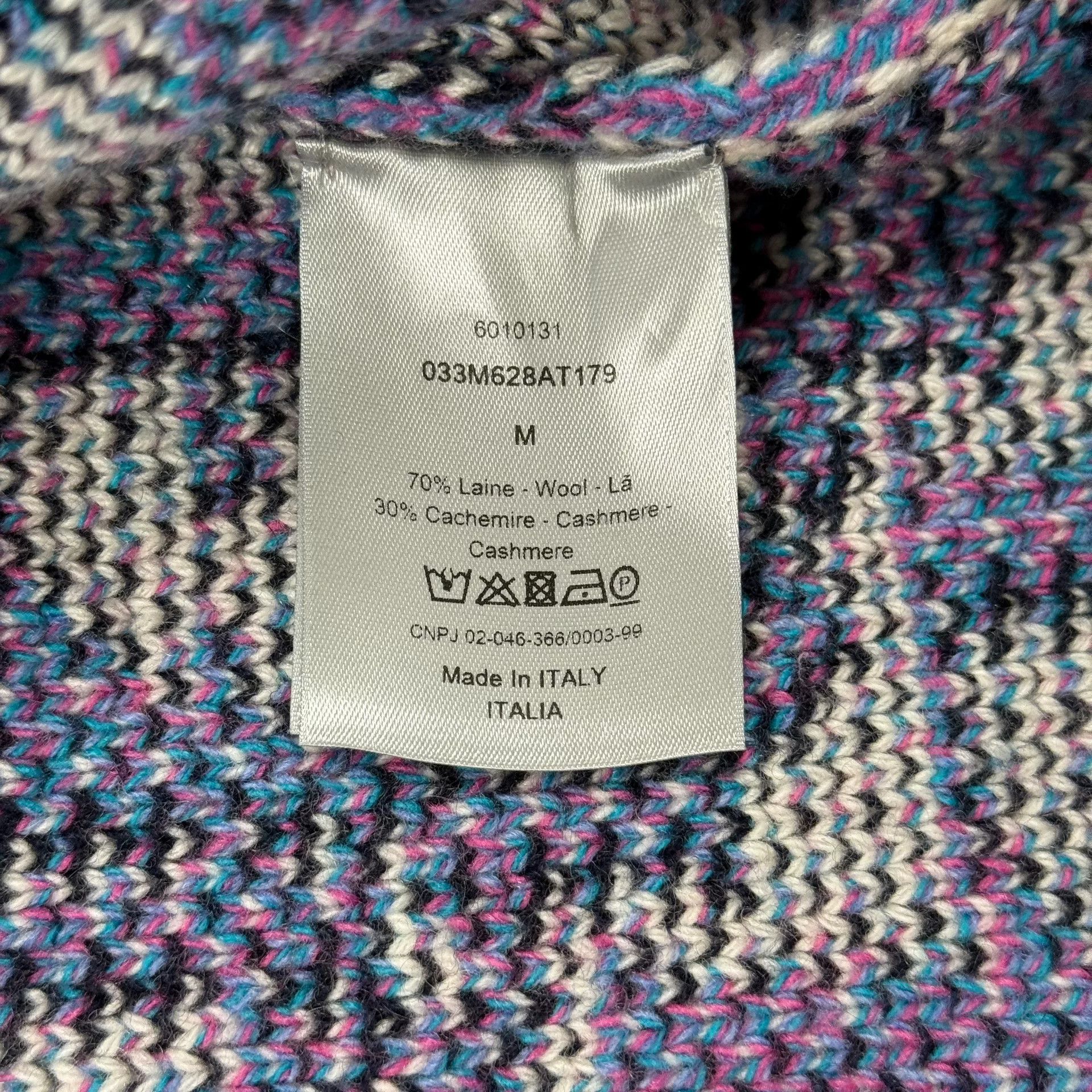 Dior Dior x Stussy Oblique Monogram Sweater Size M Size US M / EU 48-50 / 2 - 7 Thumbnail