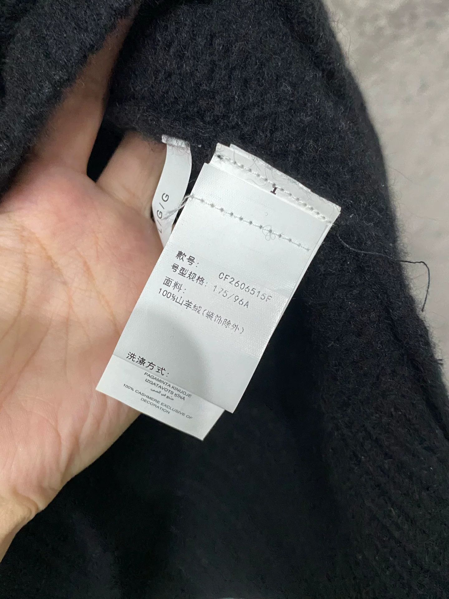 Michael Kors Michael Kors Black Cashmere Sweater Size M Size US M / EU 48-50 / 2 - 7 Thumbnail