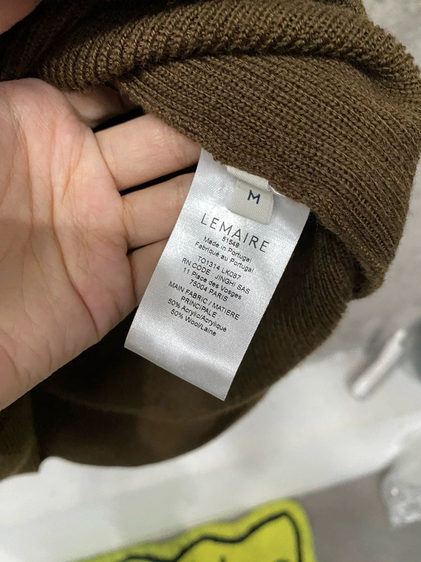 Lemaire Lemaire Brown Knit Sweater Size M Size US M / EU 48-50 / 2 - 7 Thumbnail