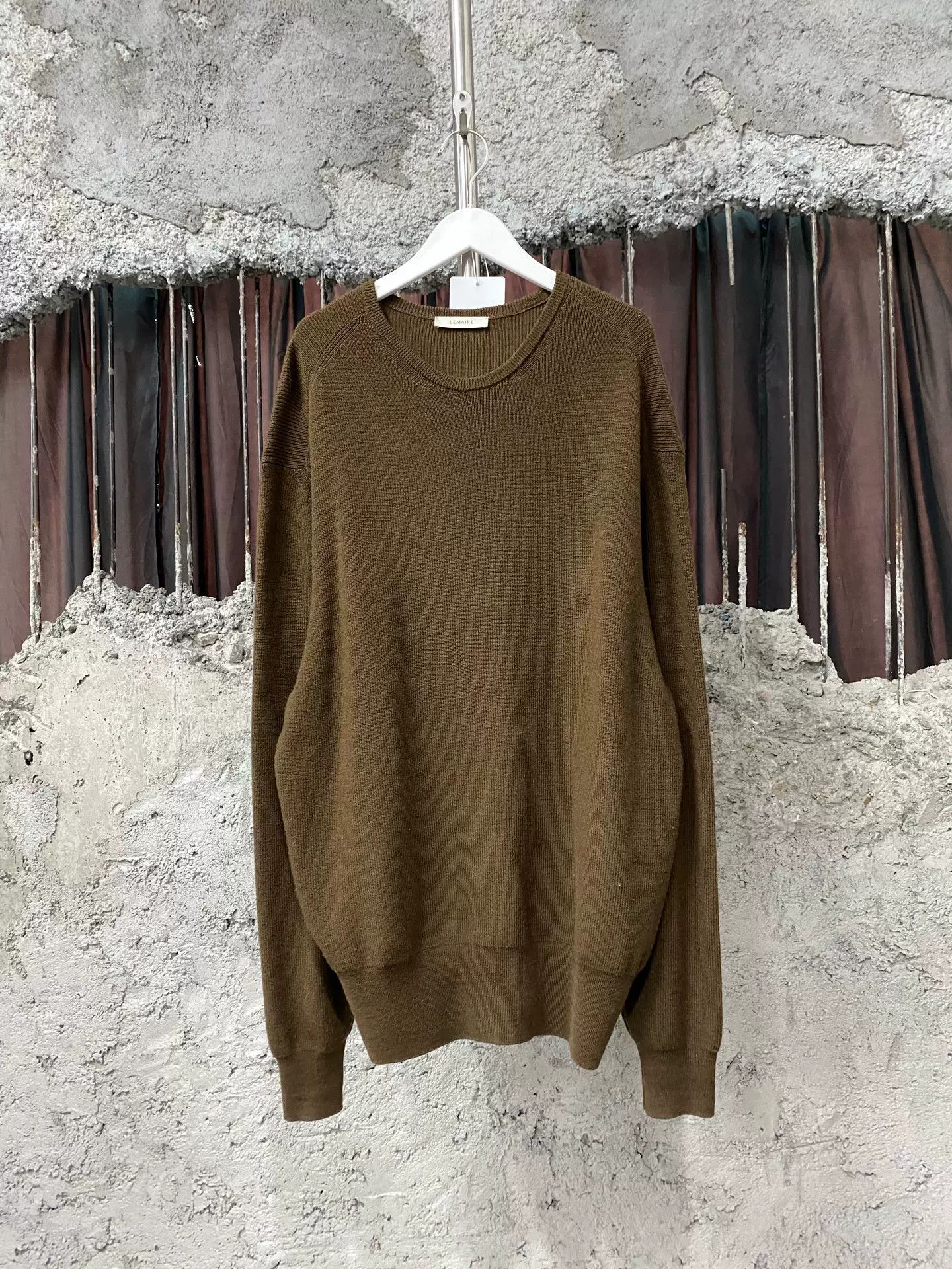 Lemaire Lemaire Brown Knit Sweater Size M Size US M / EU 48-50 / 2 - 2 Thumbnail