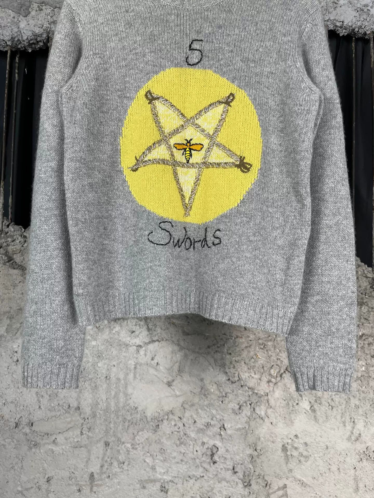 Dior Dior 5 Swords Tarot Print Sweater Size 36 Size XS / US 0-2 / IT 36-38 - 5 Thumbnail