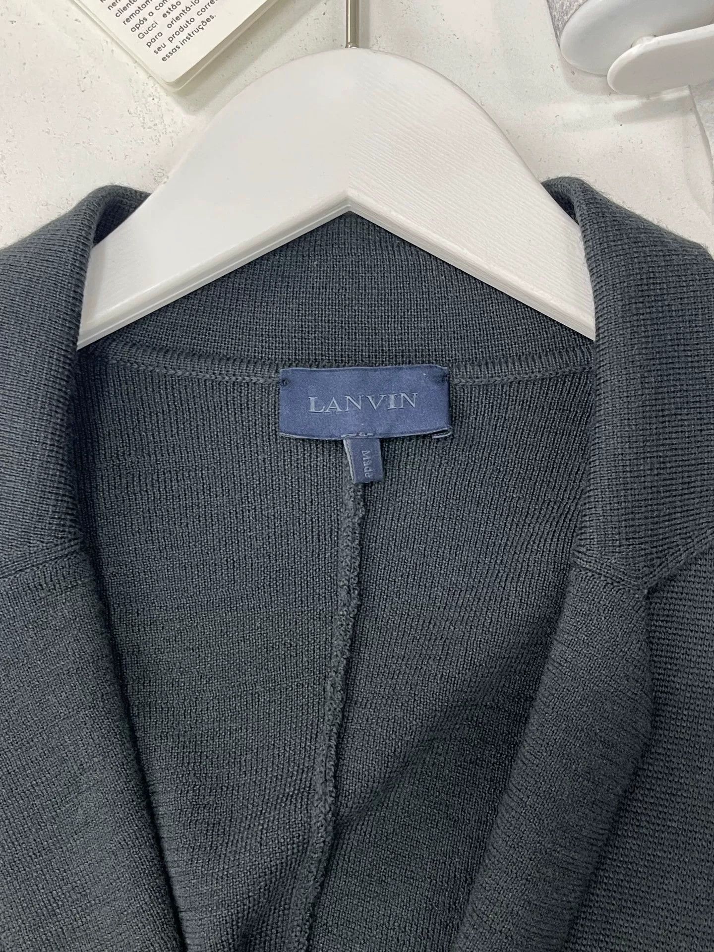 Lanvin Lanvin Merino Wool Double Breasted Jacket Size L Size US L / EU 52-54 / 3 - 4 Thumbnail