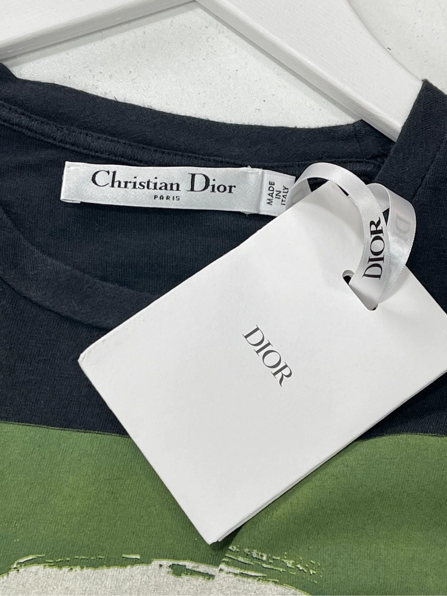 Dior Dior C'est Non Graphic T-Shirt Size XS Size US XS / EU 42 / 0 - 7 Thumbnail