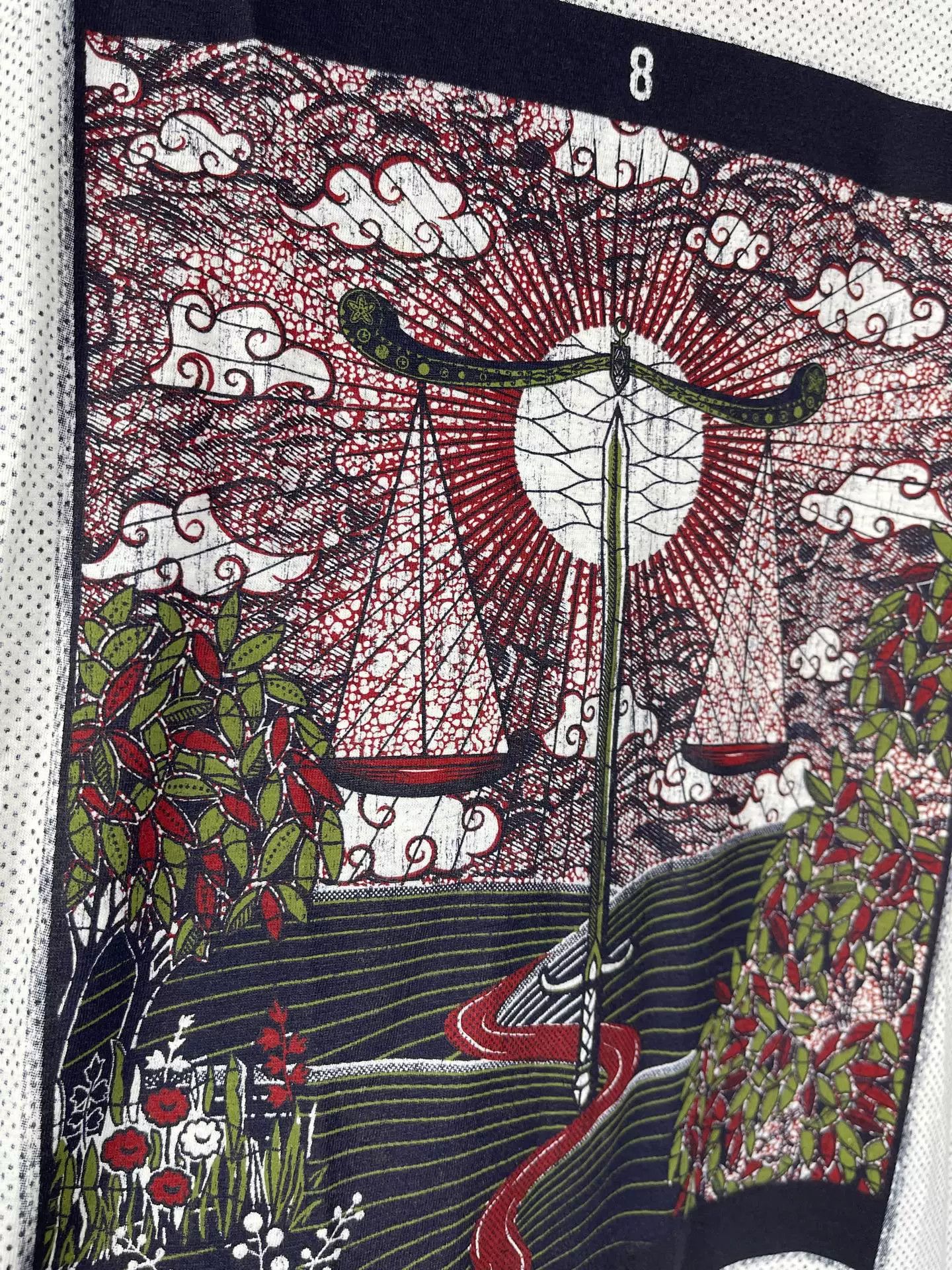 Dior Dior Tarot La Justice T-Shirt Size XS Size US XS / EU 42 / 0 - 6 Thumbnail