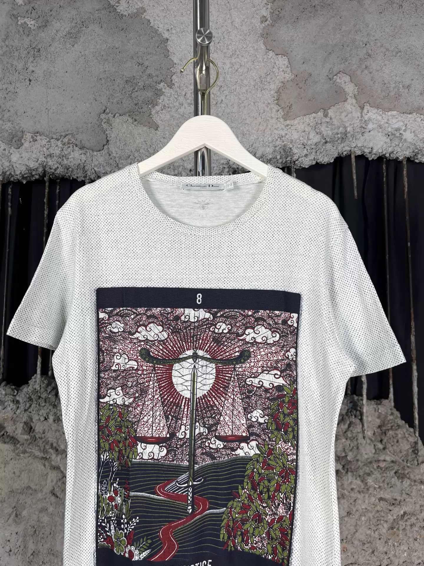 Dior Dior Tarot La Justice T-Shirt Size XS Size US XS / EU 42 / 0 - 4 Thumbnail
