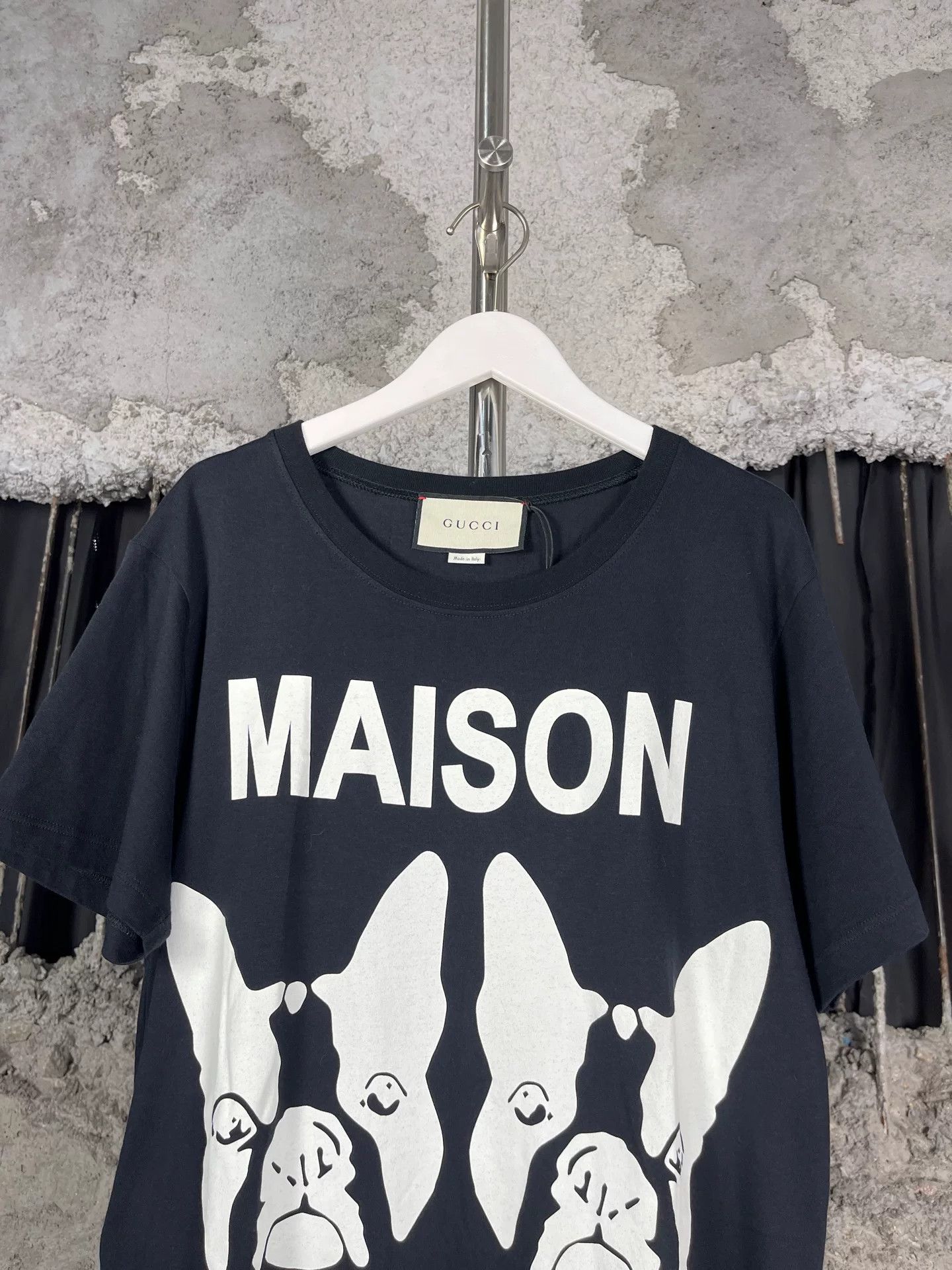 Gucci Gucci Maison De L'Amour Bulldog T-Shirt XXS Size US XXS / EU 40 - 4 Thumbnail