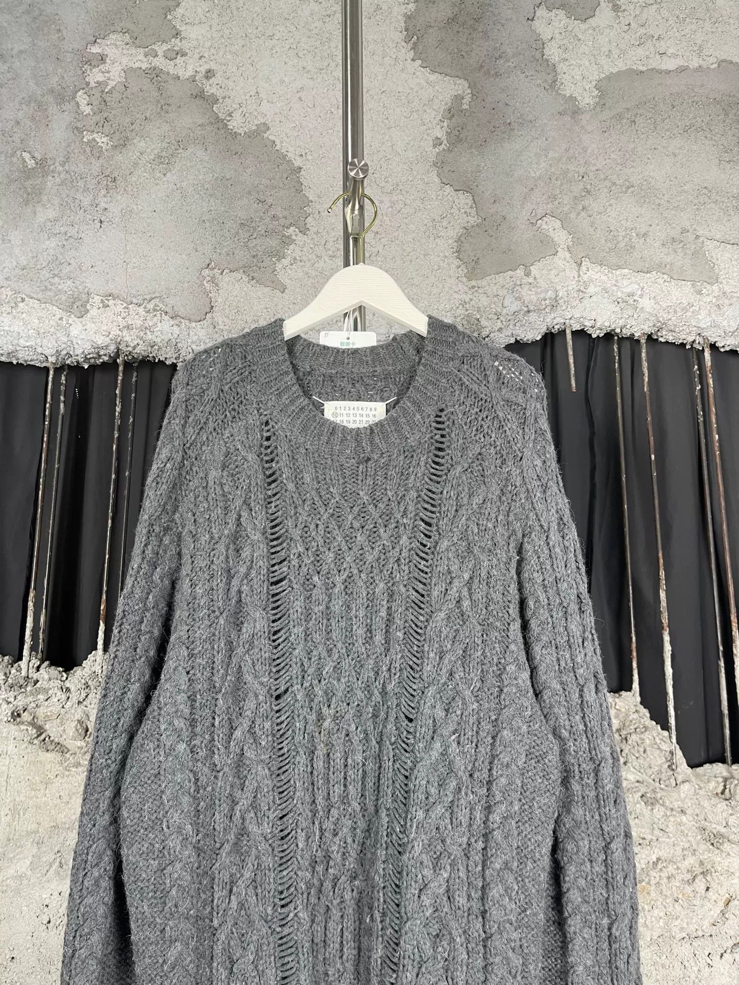Maison Margiela Maison Margiela Cable Knit Sweater Size S Size US S / EU 44-46 / 1 - 4 Thumbnail