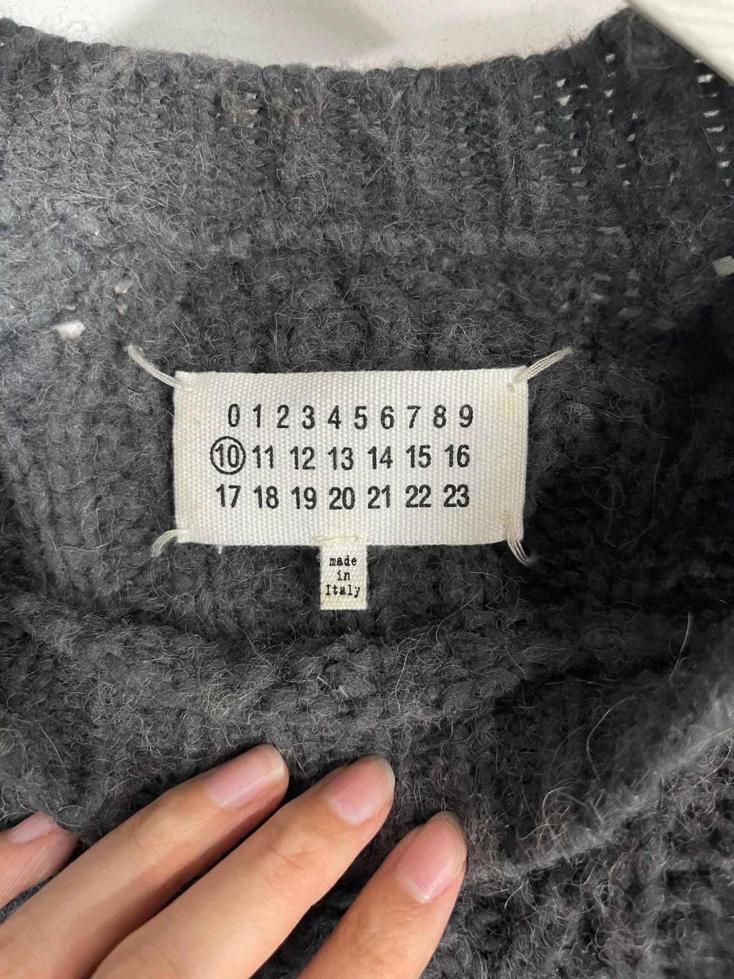 Maison Margiela Maison Margiela Cable Knit Sweater Size S Size US S / EU 44-46 / 1 - 7 Thumbnail