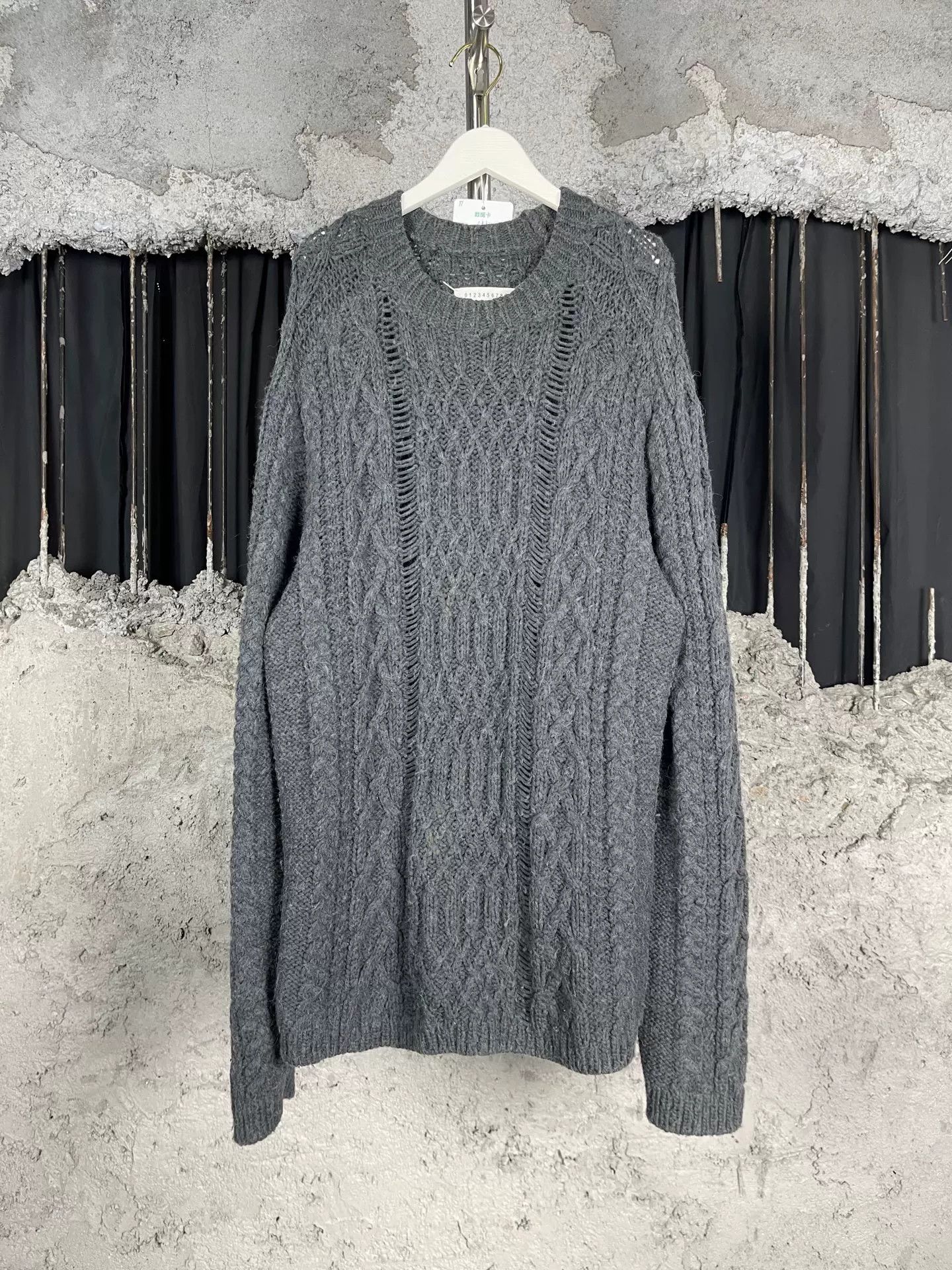 Maison Margiela Maison Margiela Cable Knit Sweater Size S Size US S / EU 44-46 / 1 - 2 Thumbnail