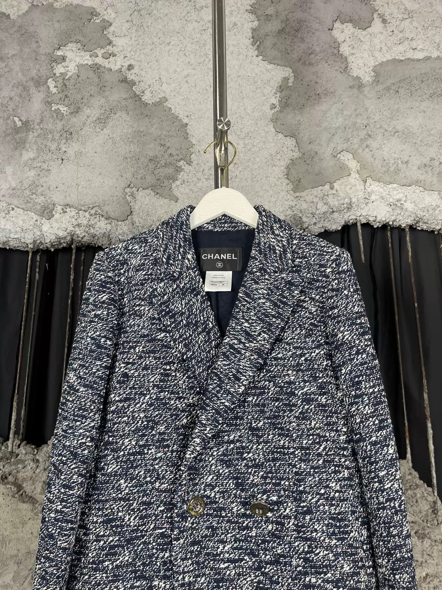 Chanel Chanel Tweed Double-Breasted Blazer Size 36 Size XS / US 0-2 / IT 36-38 - 4 Thumbnail