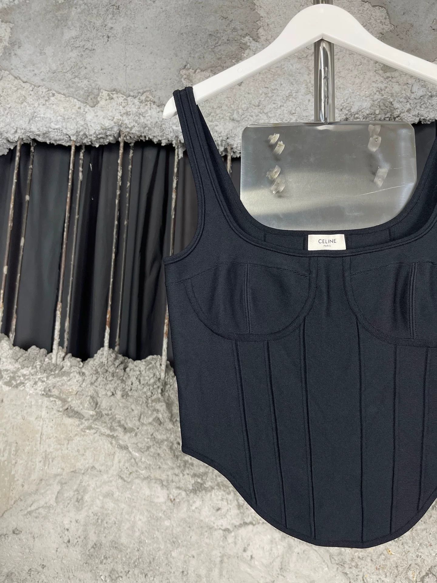 Celine Celine Corset Style Tank Top Size M Size M / US 6-8 / IT 42-44 - 4 Thumbnail